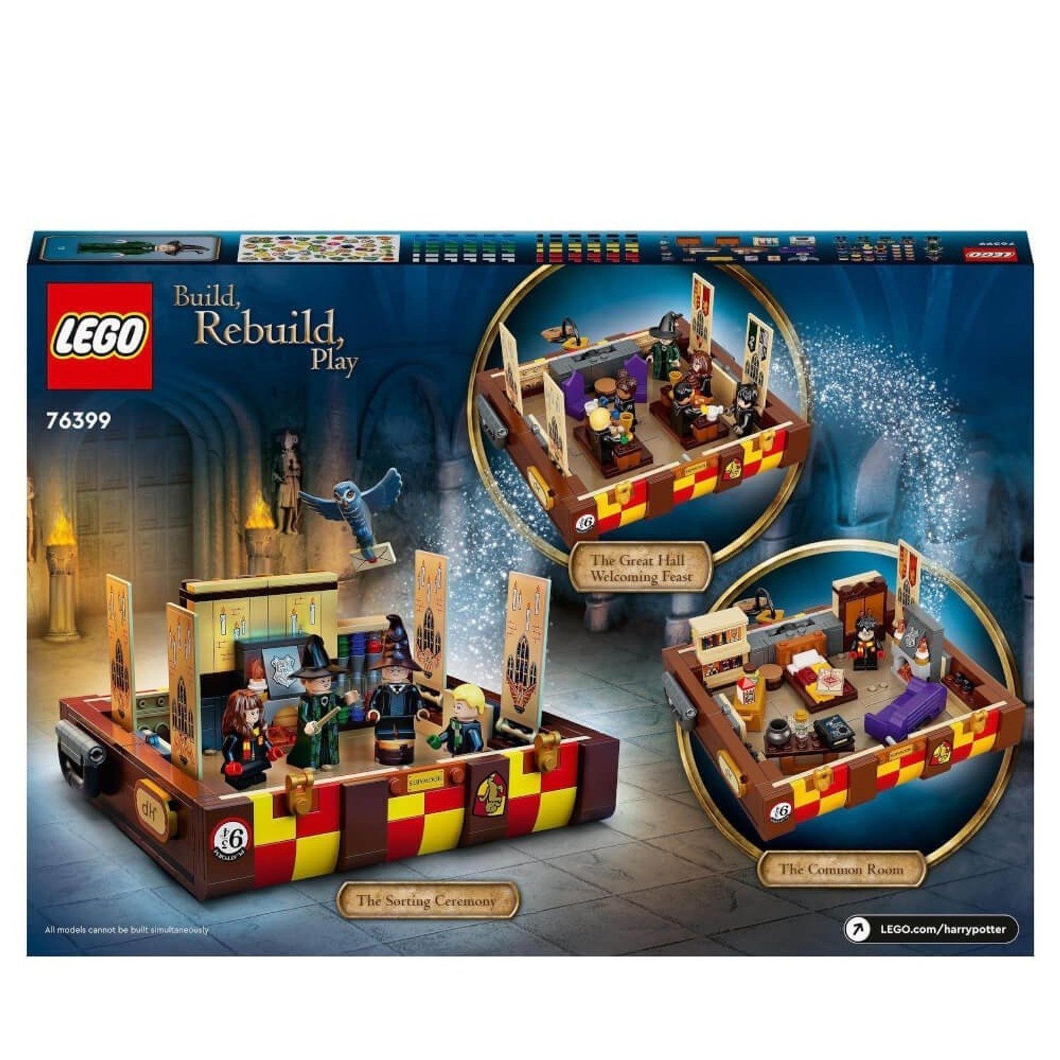 Harry Potter Hogwarts Zauberkoffer Konstruktionsspielsteine
