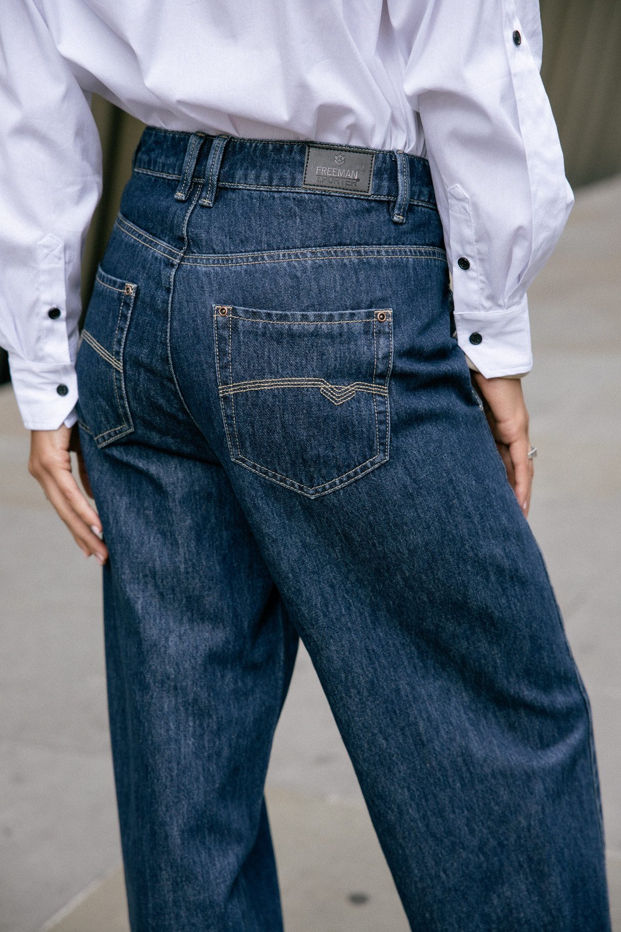 Freeman T. Porter Stretch-Jeans FREEMAN T. PORTER ROSALIA DENIM wonder 25062 6031.F2311 - VINTAGE LINE