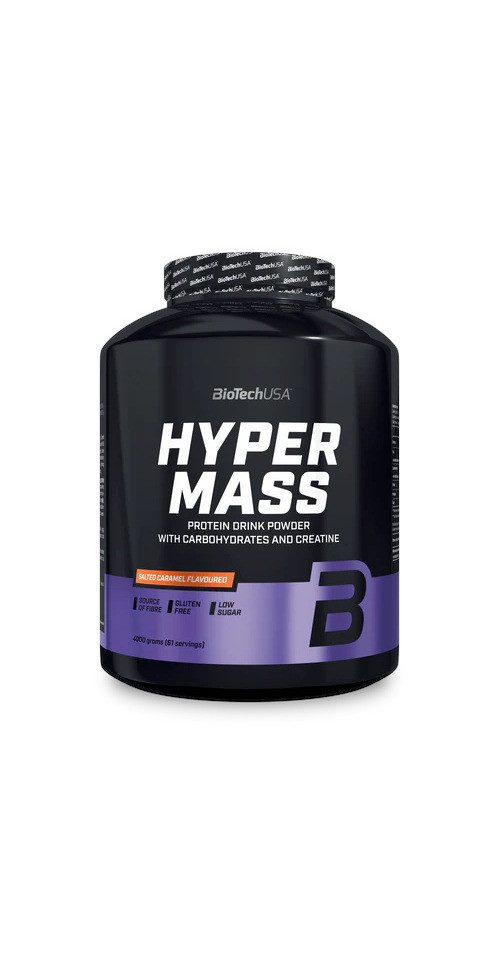 Biotech USA BioTech Hyper Mass - 4000g - Salted Caramel Pulver, 4000 g, Pulver