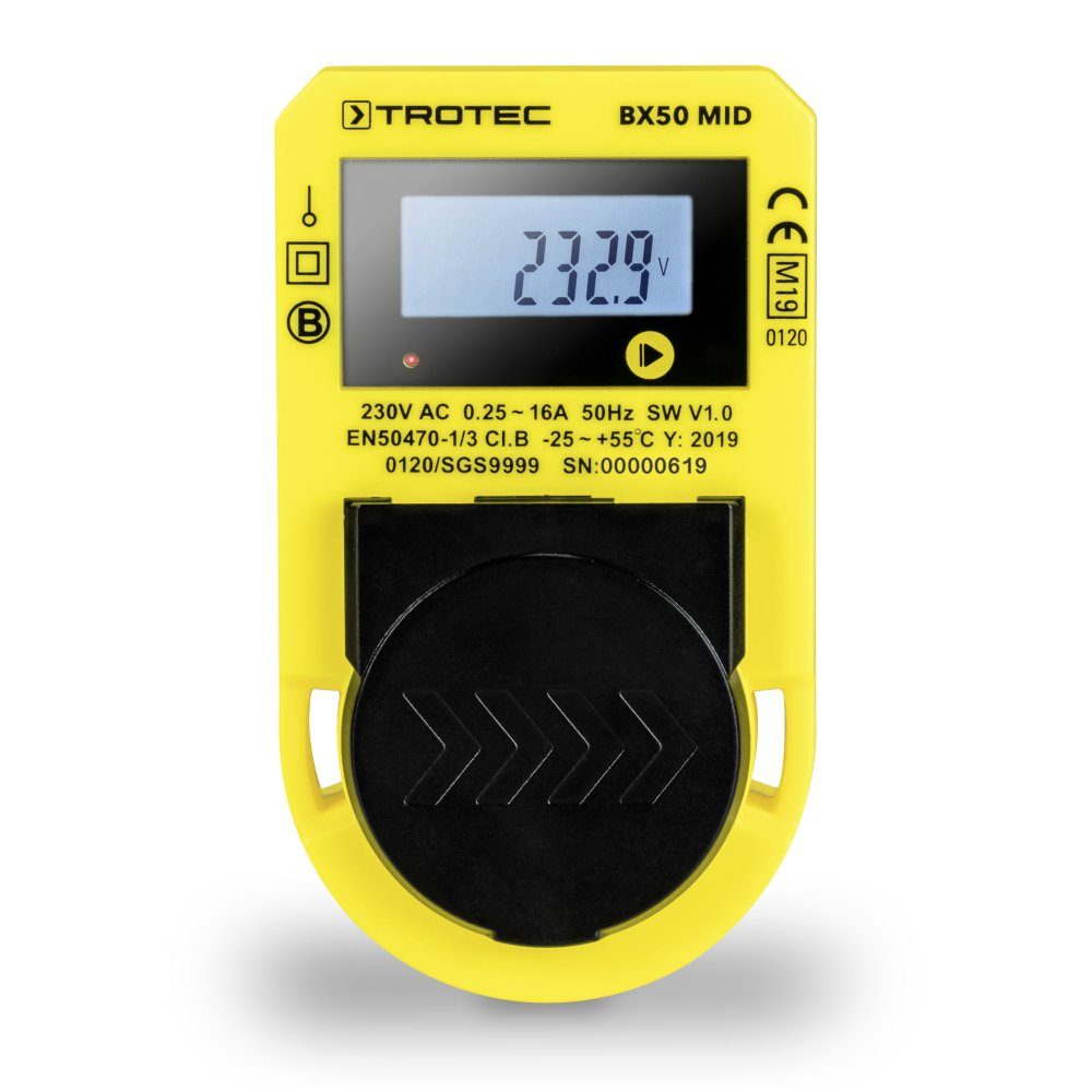 Stromverbrauchszähler BX50 MID Strommessgerät MID-Konformität, bidirektional messend