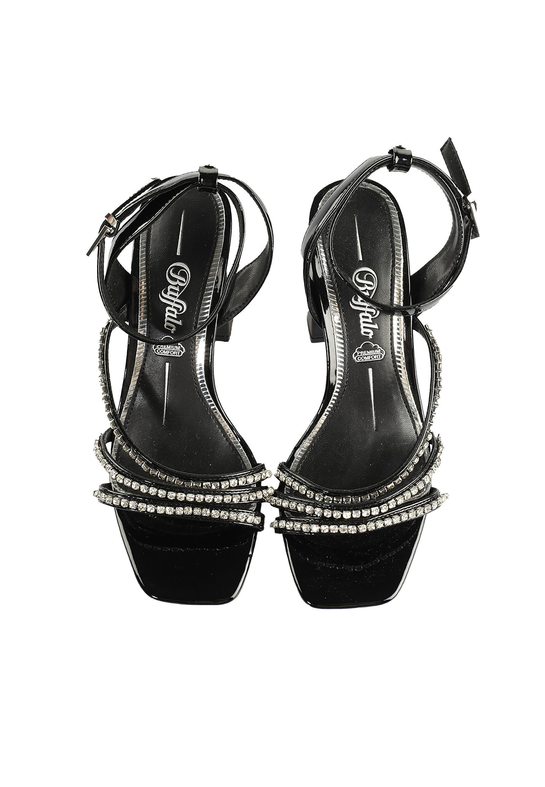 Buffalo Buffalo Charlotte Ice Vegan Patent High-Heel-Pumps – Bild 4 von 5