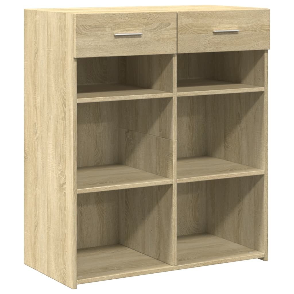 vidaXL Sideboard Sideboard Sonoma-Eiche 80x42,5x93 cm günstig online kaufen