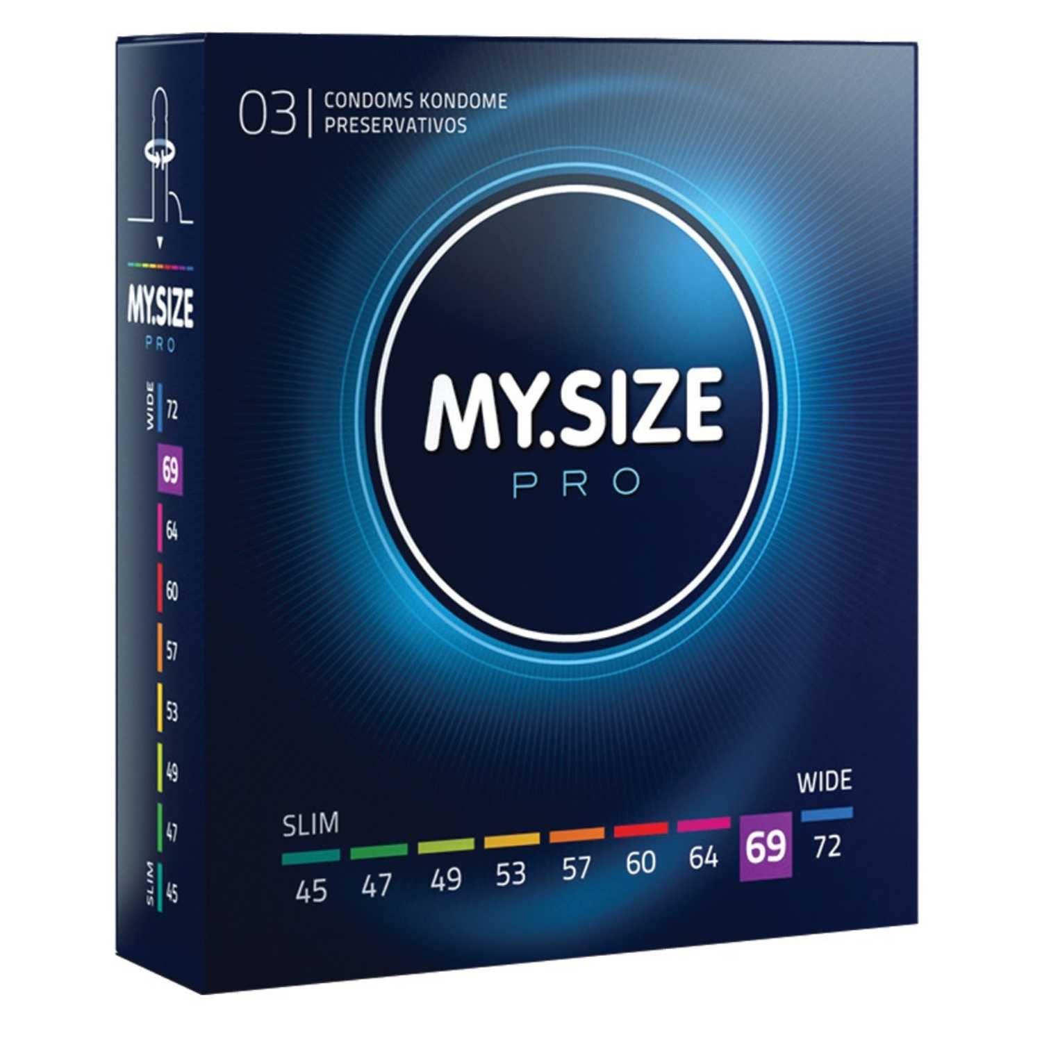 My Size pro Kondome Kondome 3er Pack 69