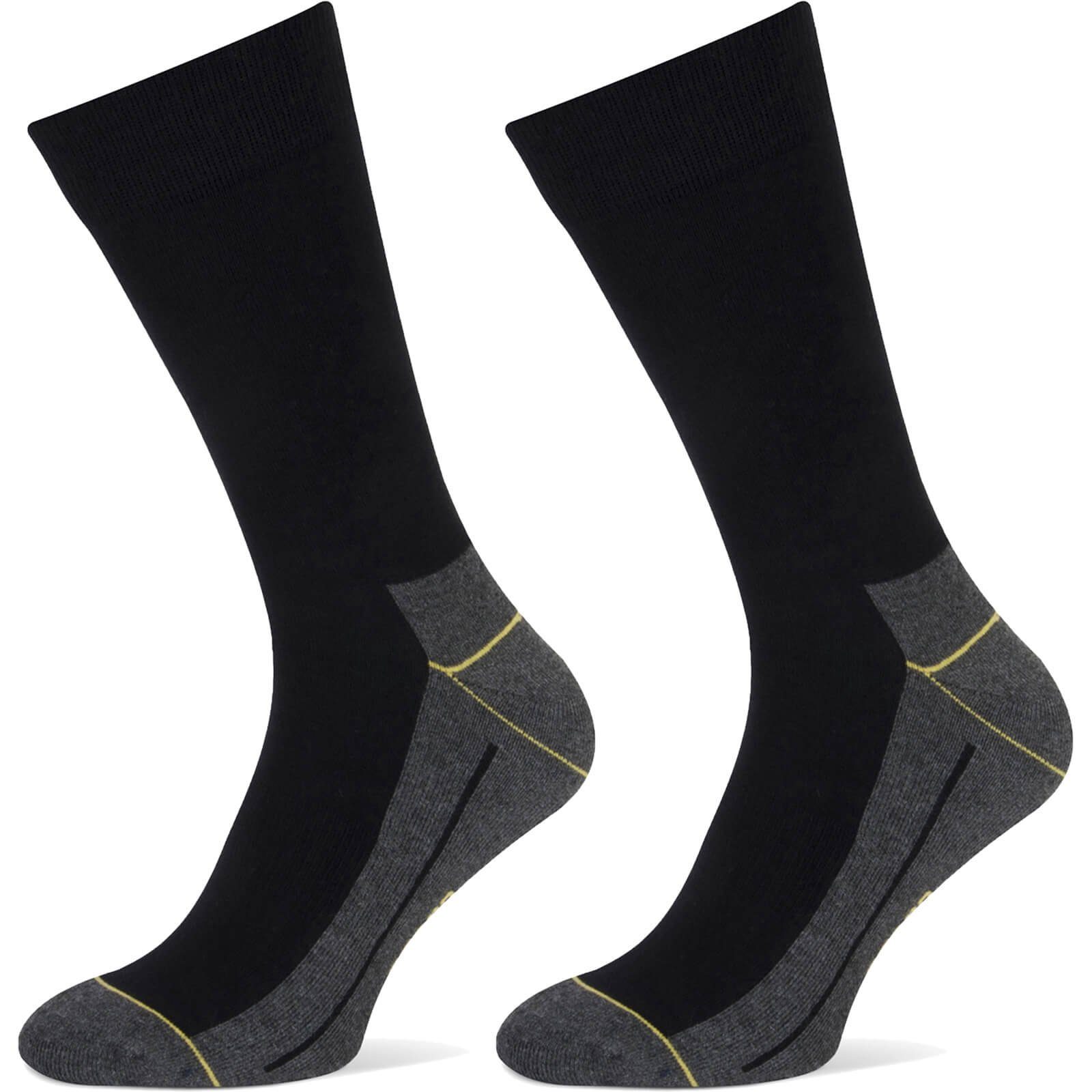 Arbeitssocken Yellow Walker Pack schwarz