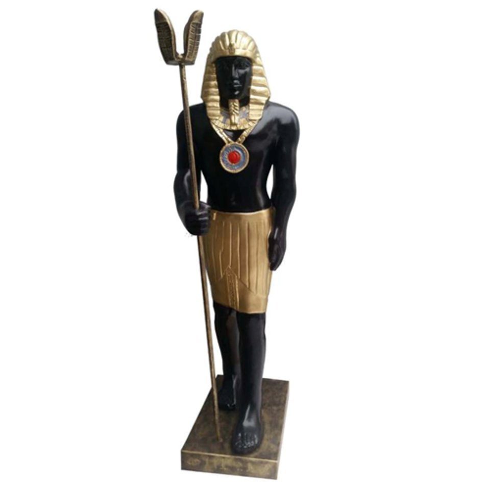 JVmoebel Skulpturen Figur Statue Wächter Pharao Statuen Dekoration Skulptur Ägyptischer Figuren