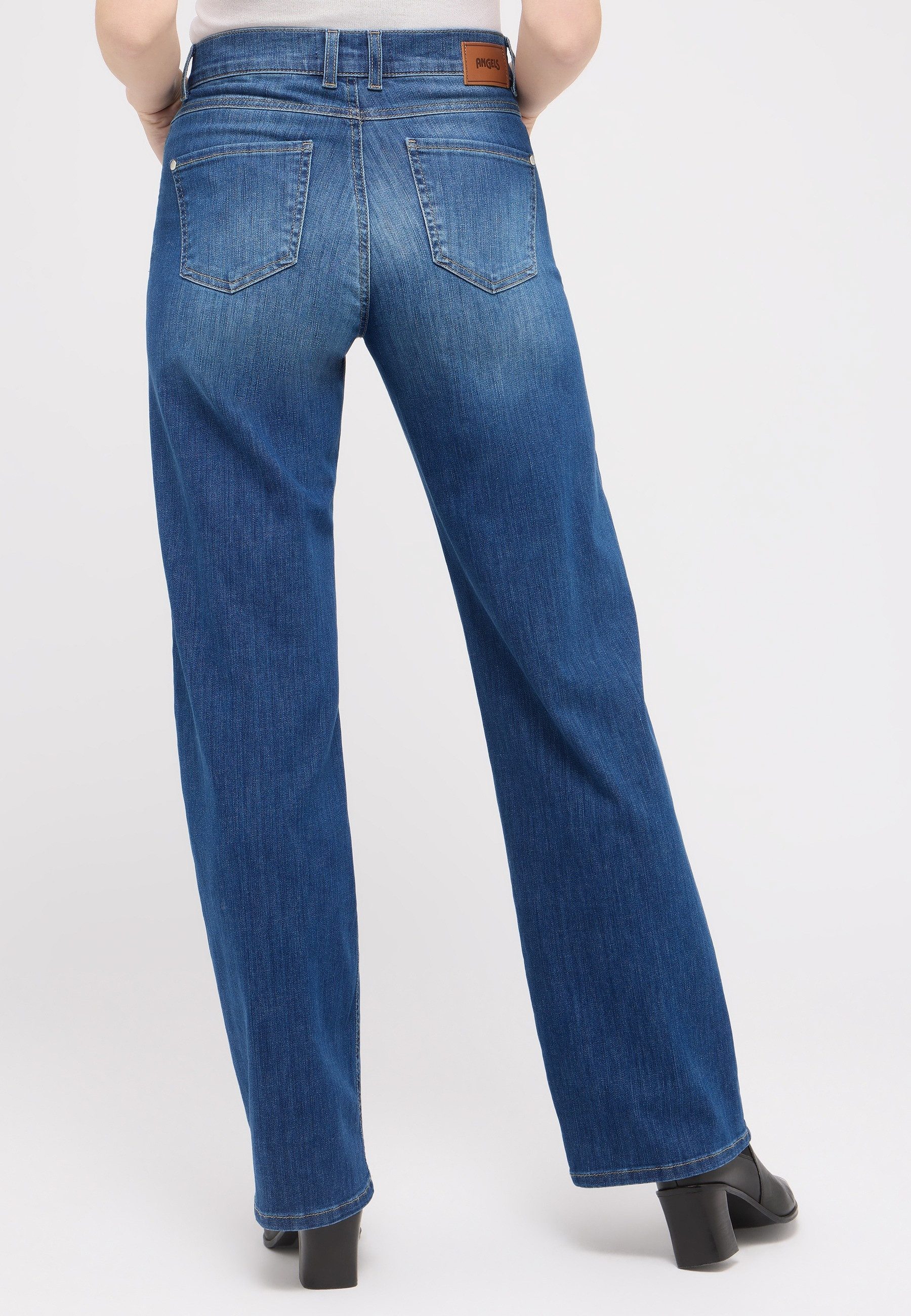 ANGELS Stretch-Jeans ANGELS LIZ mid blue used 350 2500.3358 – Bild 4 von 5