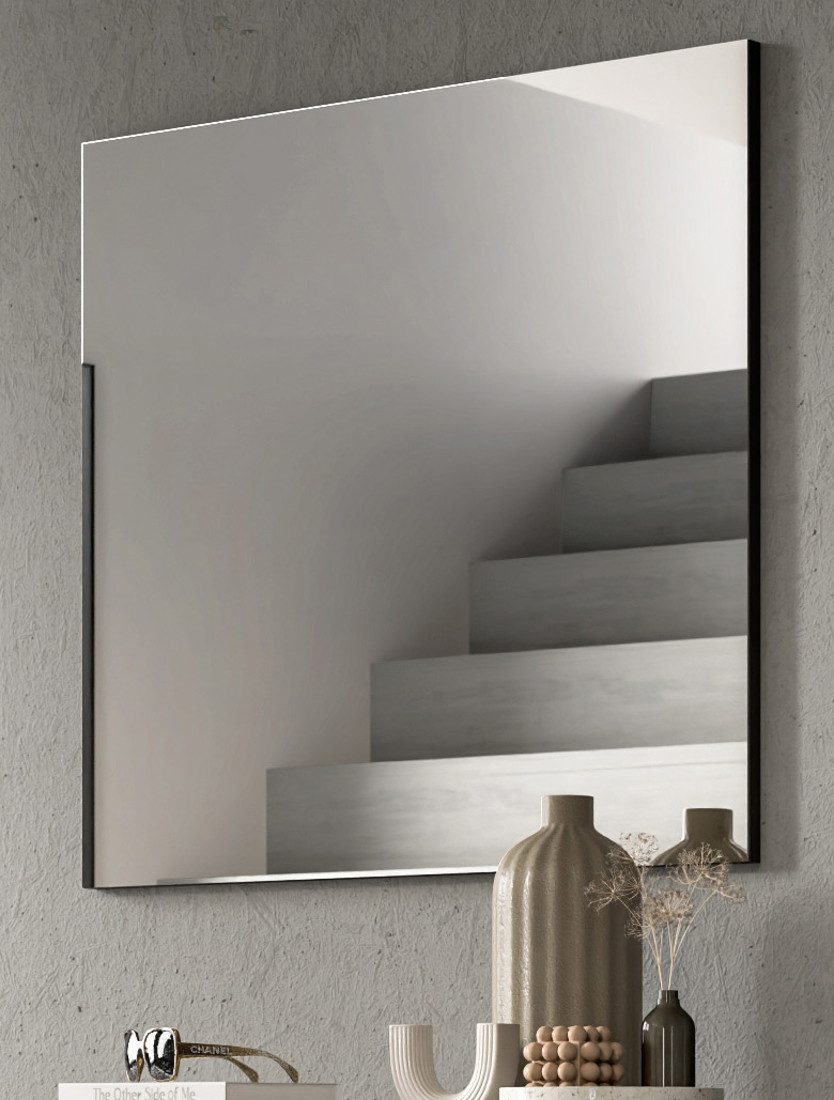 Inn.Furn Garderobenspiegel Cooper (Wandspiegel in Basalt Grau, 80 x 73 cm), günstig online kaufen