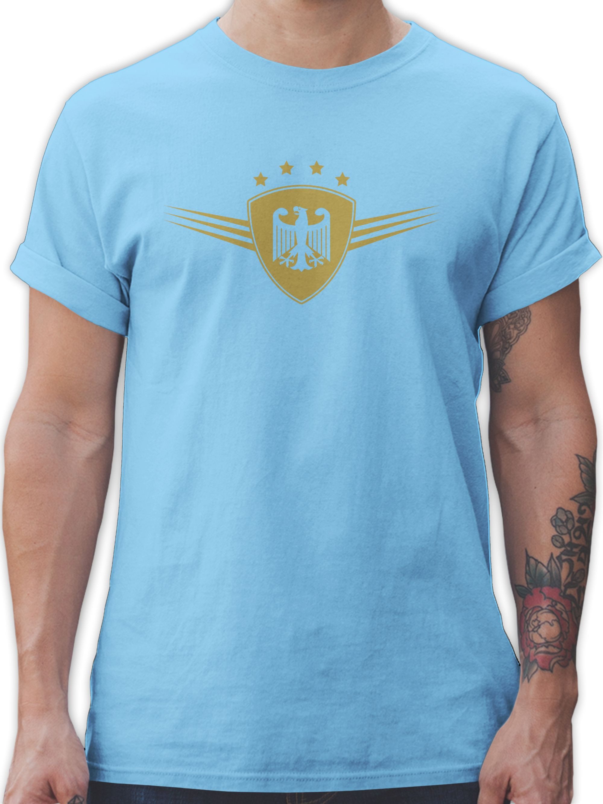 T-Shirt Deutschland Gold