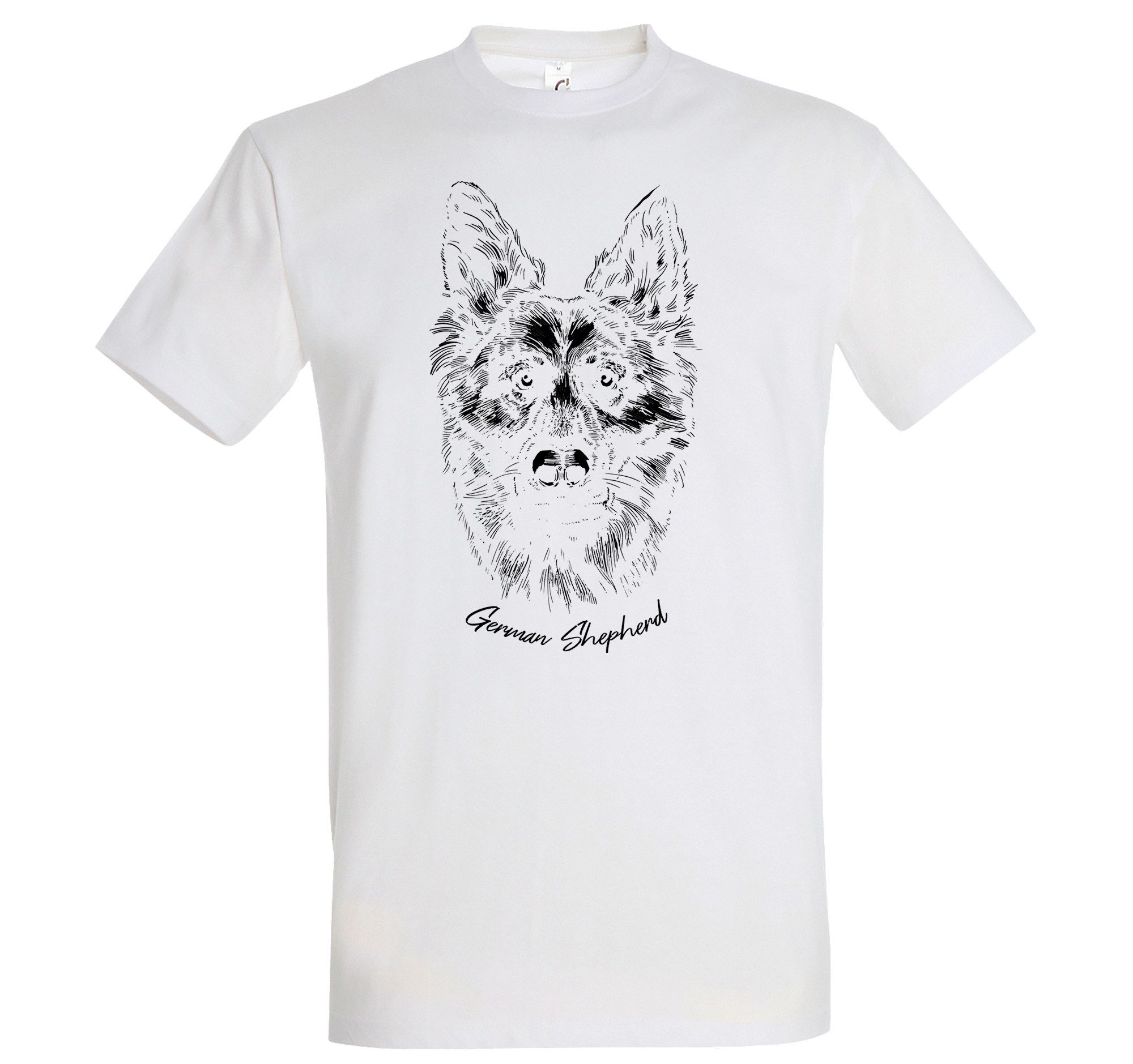 Youth Designz Print-Shirt German Shepherd Herren günstig online kaufen