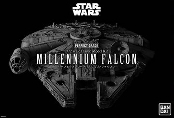 Revell® Modellbausatz Disney Star Wars™ Millennium Falcon Perfect Grade™, Maßstab 1:72, mit Photoätzteilen und LED-Beleuchtung