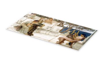 Posterlounge Poster Lawrence Alma-Tadema, Sappho und Alcaeus, Malerei