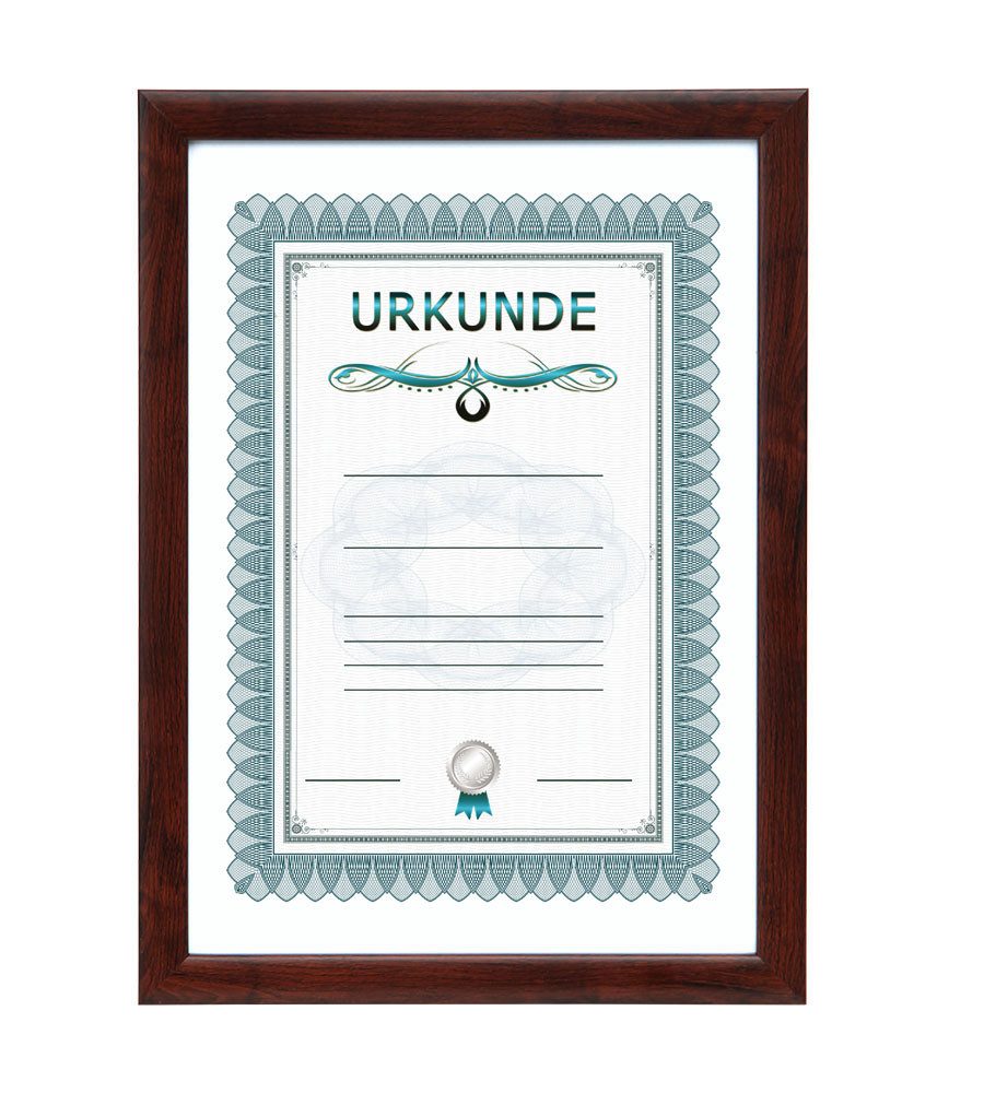 IDEAL TREND Bilderrahmen Dokument Bilderrahmen mit Klarglas Urkunde Foto Ra günstig online kaufen