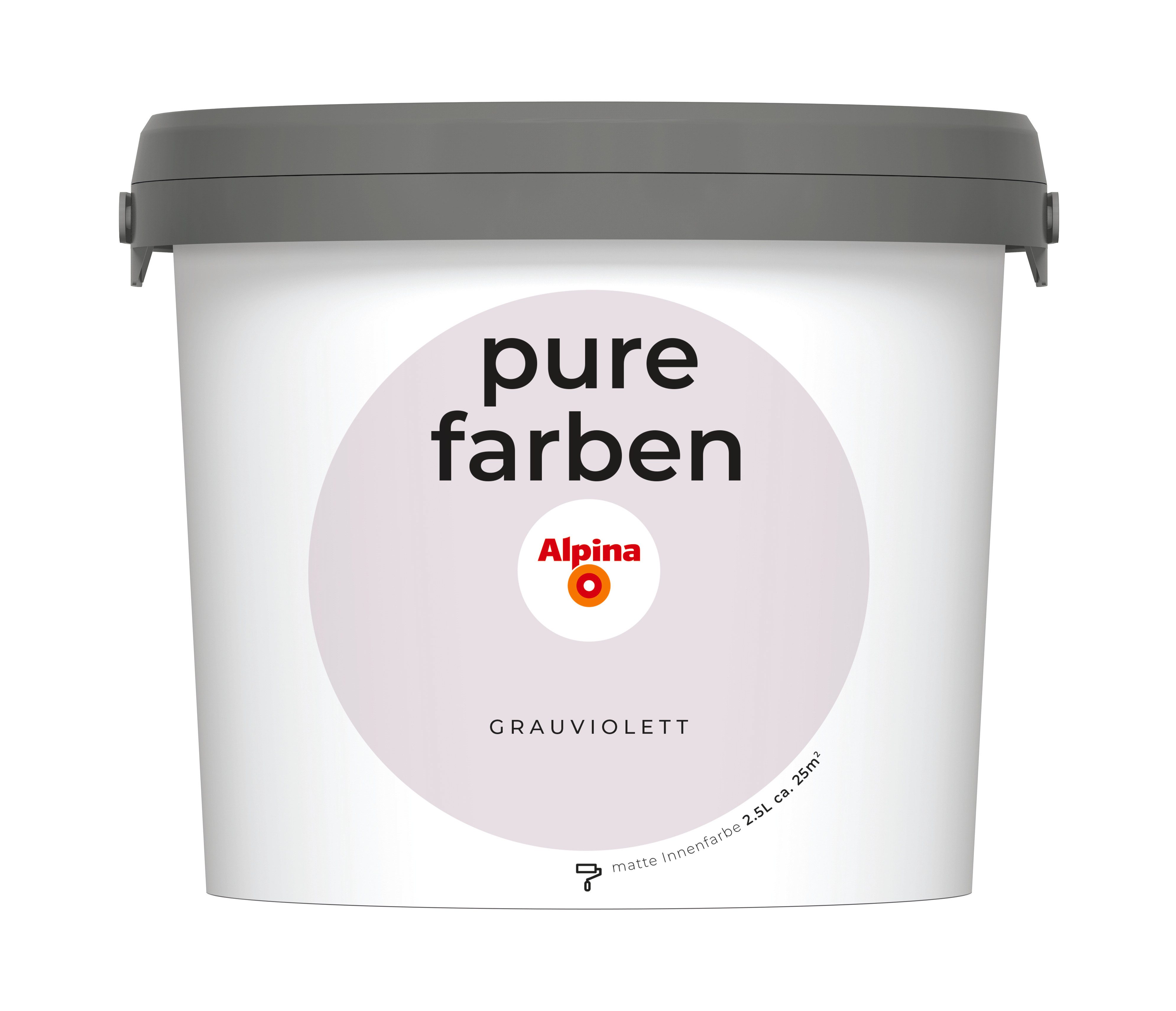 Alpina Wandfarbe Alpina pure farben - Violetttöne