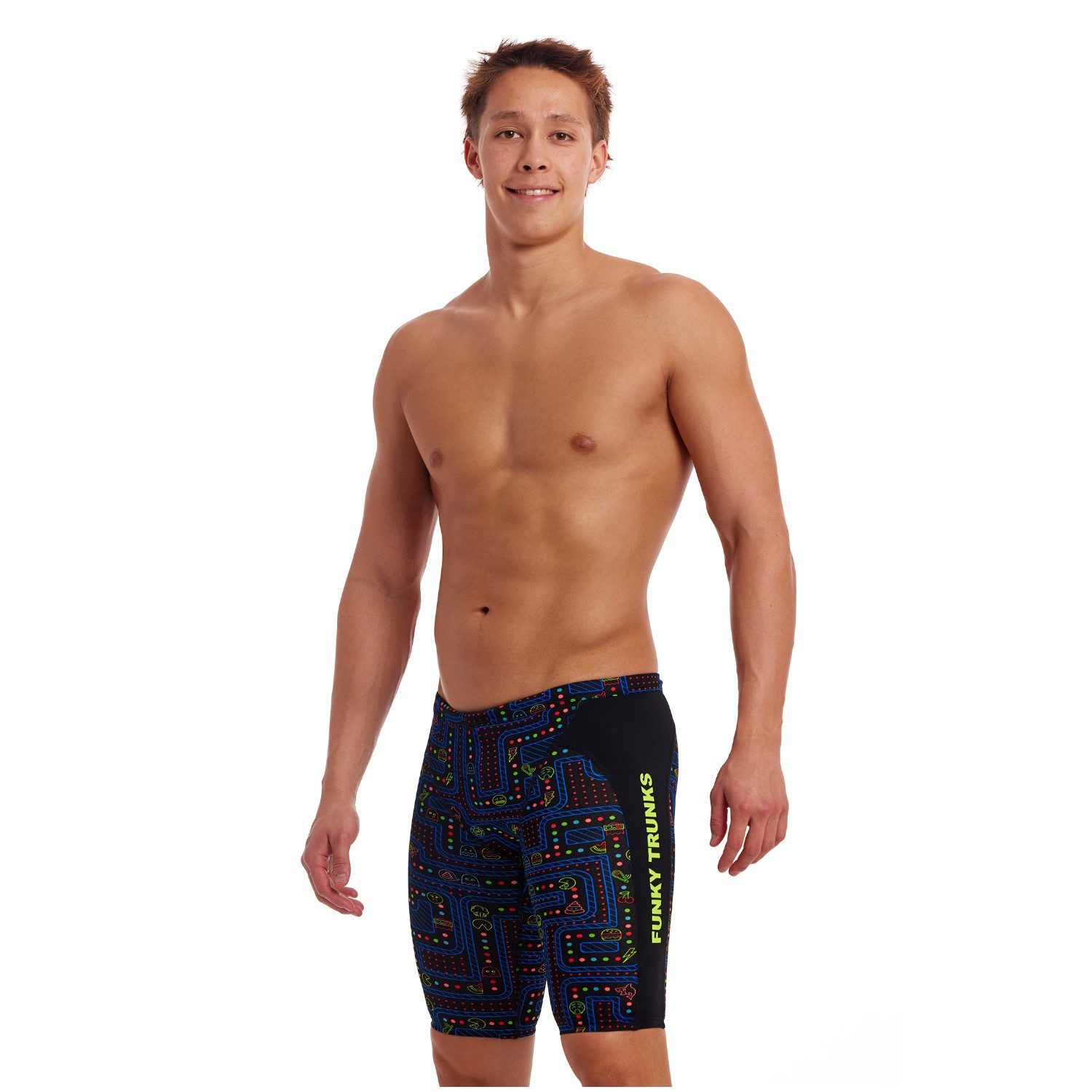 Funky Trunks Badehose Chomp Chomp Jammer chlorbeständig