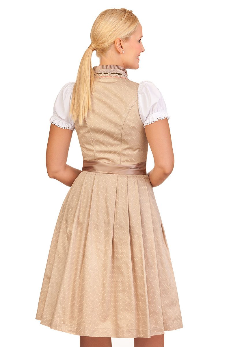 MarJo Dirndl Midi Dirndl 2tlg. - CLAUDE - cappuccino