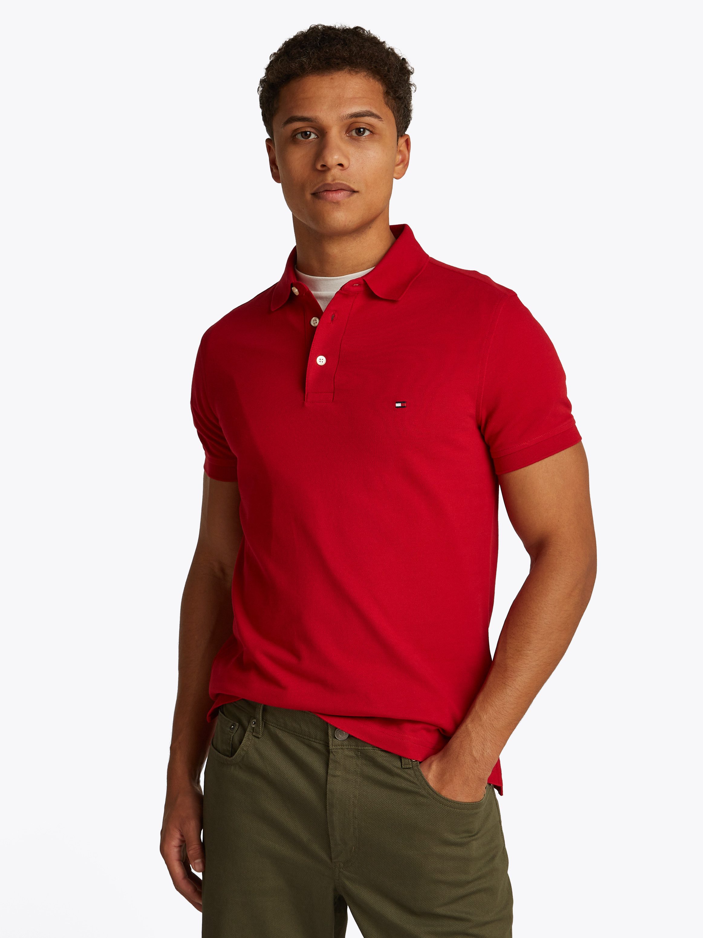 Tommy Hilfiger Poloshirt 1985 SLIM POLO günstig online kaufen