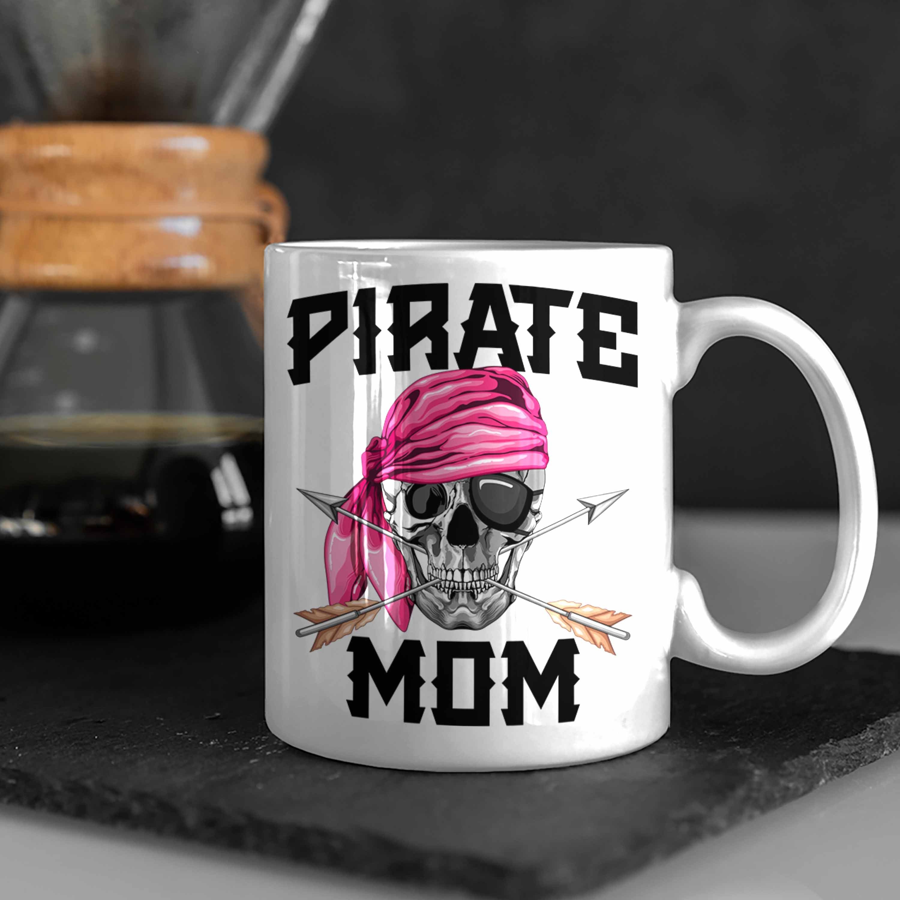 Geschenk Pirate für Tasse Tasse Mutter Weiss Mom Muttertag eine Trendation Piraten