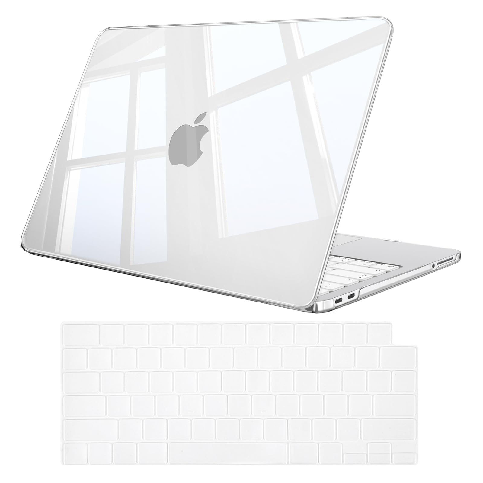 Fintie Laptop-Hülle Kompatibel mit MacBook Neo 13 Zoll A3404 mit A18 Pro Chip 2026, Ultradünne Hartschale Schutzhülle Snap Cover + Tastaturabdeckungen