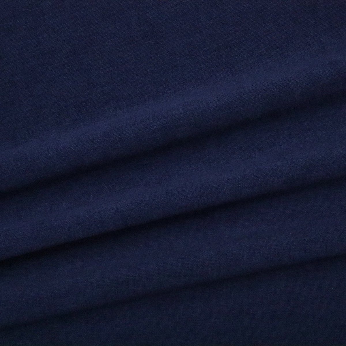 Thumbnail - Stofferia Stoff Polsterstoff Chenille Uni Haustiergeeignet Apollo Blau, Breite 140 cm, Meterware