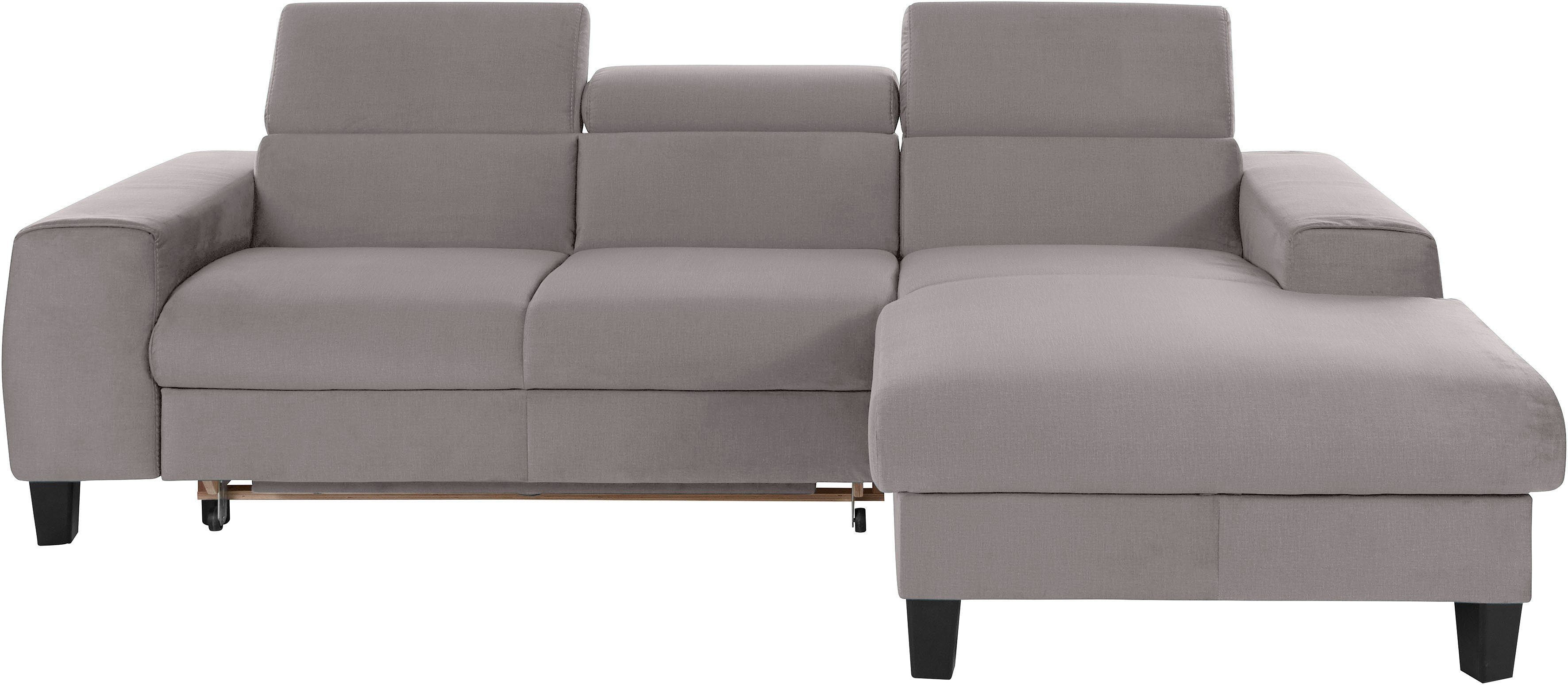 COTTA Ecksofa Morven L-Form mit Kopfteilverstellung, günstig online kaufen