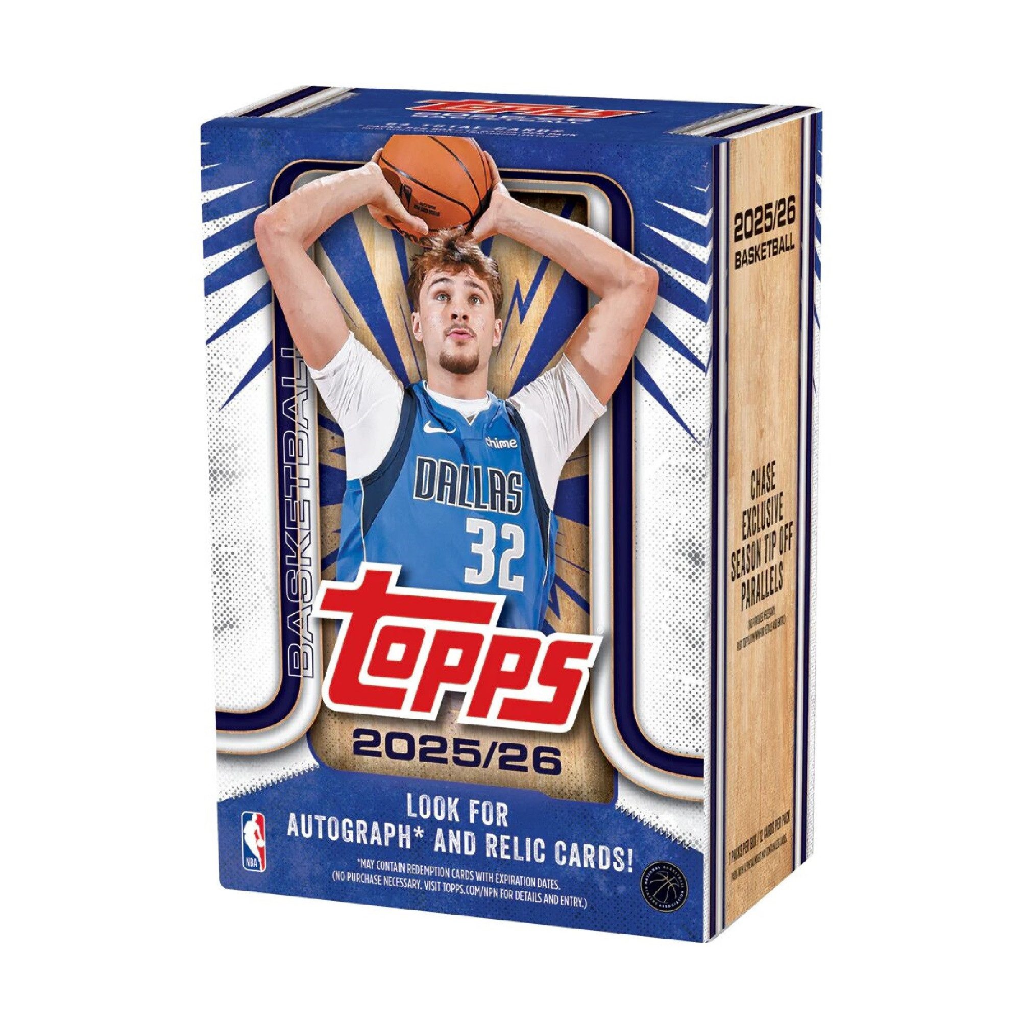 Topps Sammelkarte 2025-26 Topps Basketball Flagship NBA 1x Value Box