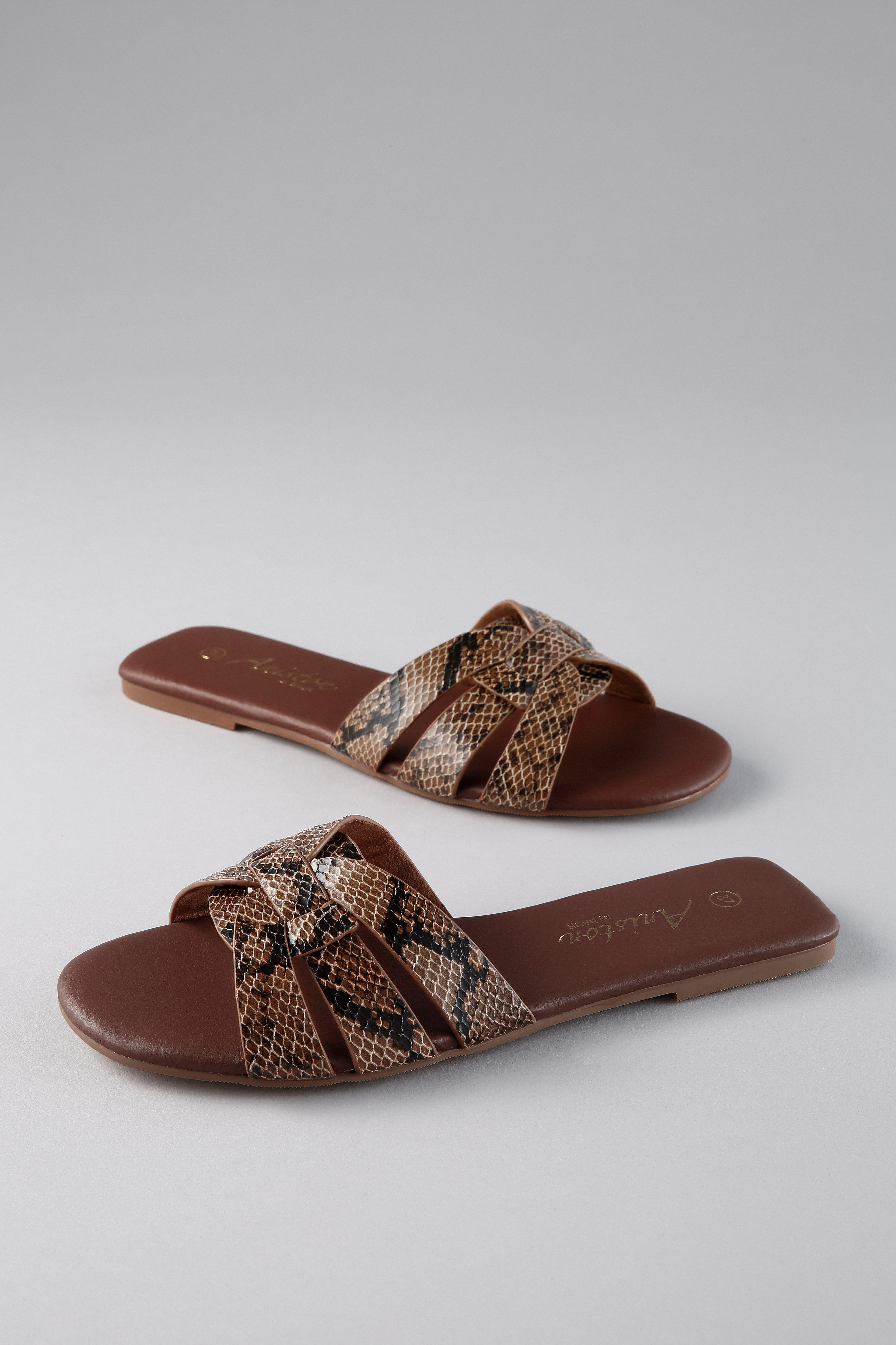 Aniston SHOES Pantolette Sommerschuh, Flat - NEUE KOLLEKTION günstig online kaufen