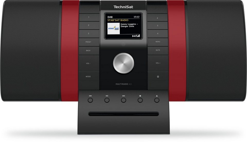 TechniSat MULTYRADIO 4.0 Digitalradio (DAB) (Digitalradio (DAB), UKW, 20,00  W, Amazon Alexa Sprachsteuerung, Bluetooth-Audiostreaming, App-Steuerung)
