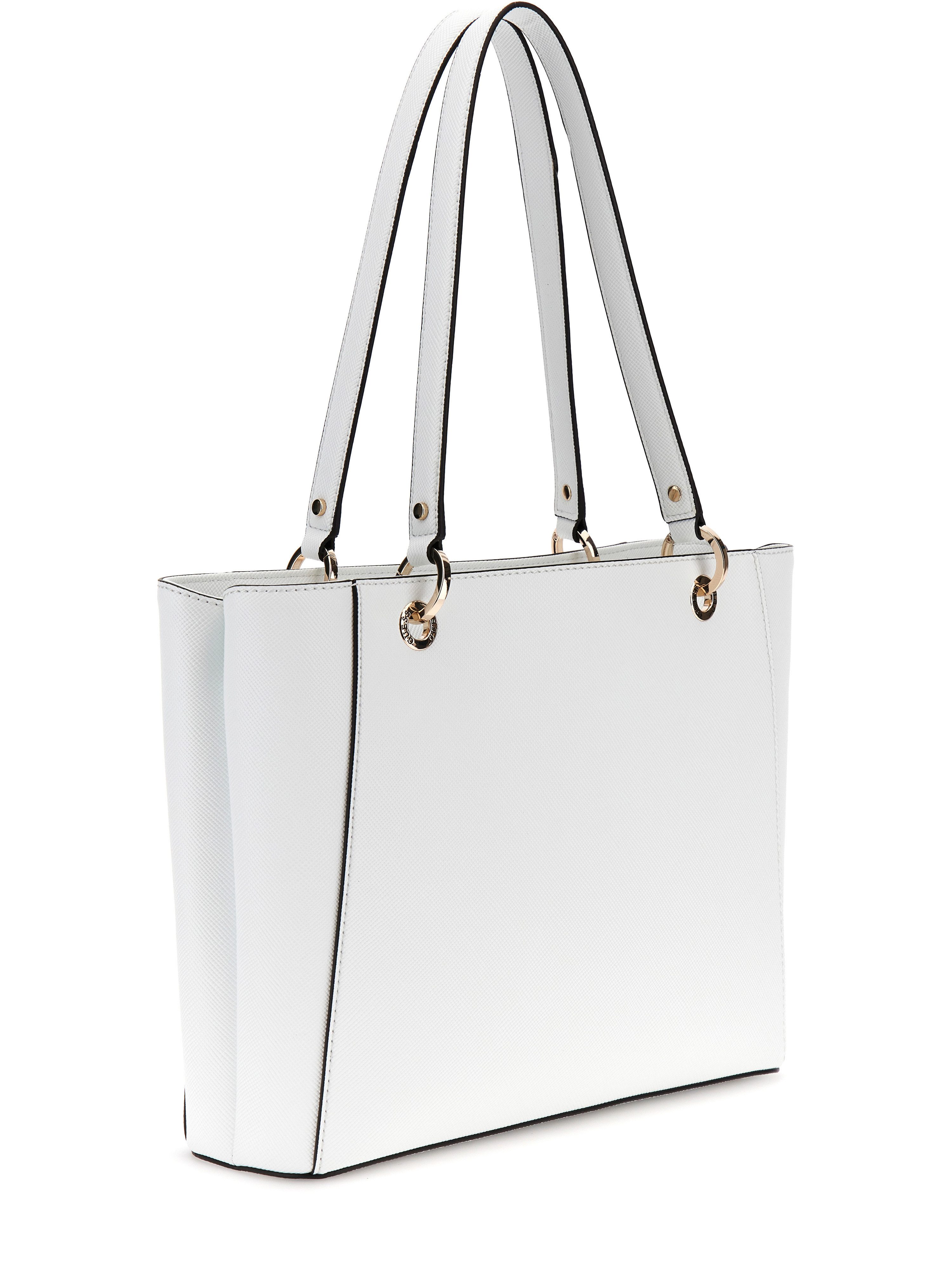 Guess Schultertasche NoNoel Tote Shopper Damen (ein Stück, 1-tlg., ca. B/H/T 34/26/10 cm), Logoschriftzug auf der Vorderseite