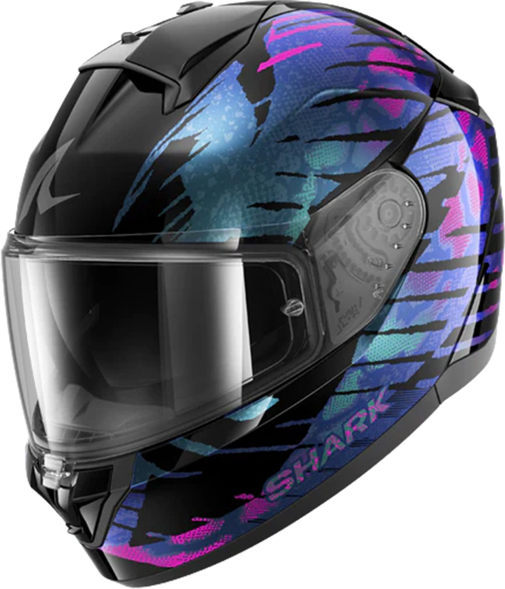 Shark Motorradhelm Ridill 2 Reptaia Helm, Antifog Beschichtet,vorbereitet Für Kommunikationssystem,pinlocks
