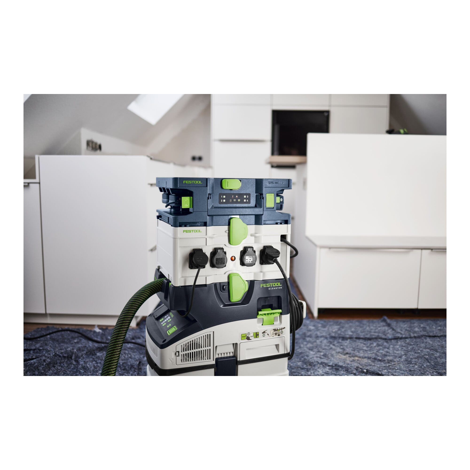 FESTOOL Festool Schnellladegerät SYS-MC 6/4 Batterie