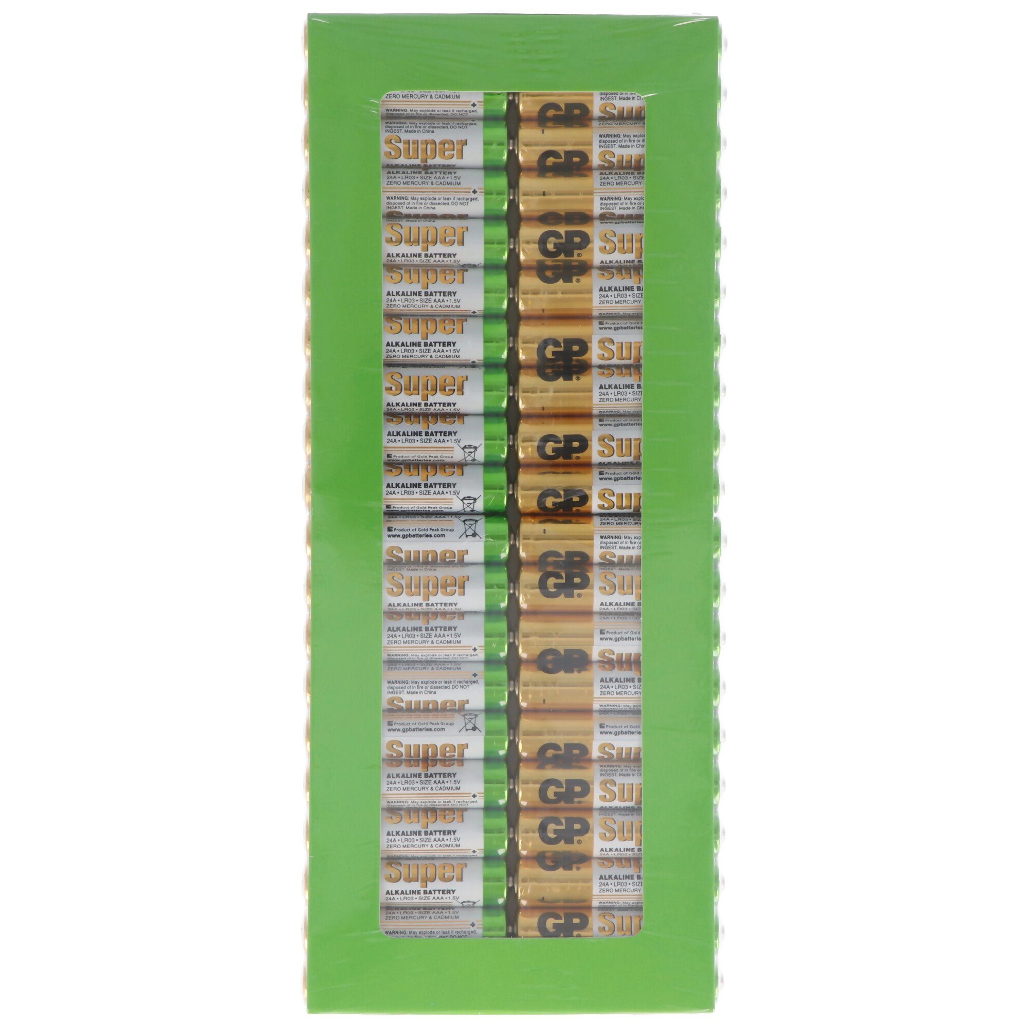 GP Super Stück Micro (1,5 GP Batteries V) 40 1,5V AAA Batterie, Alkaline Batterie