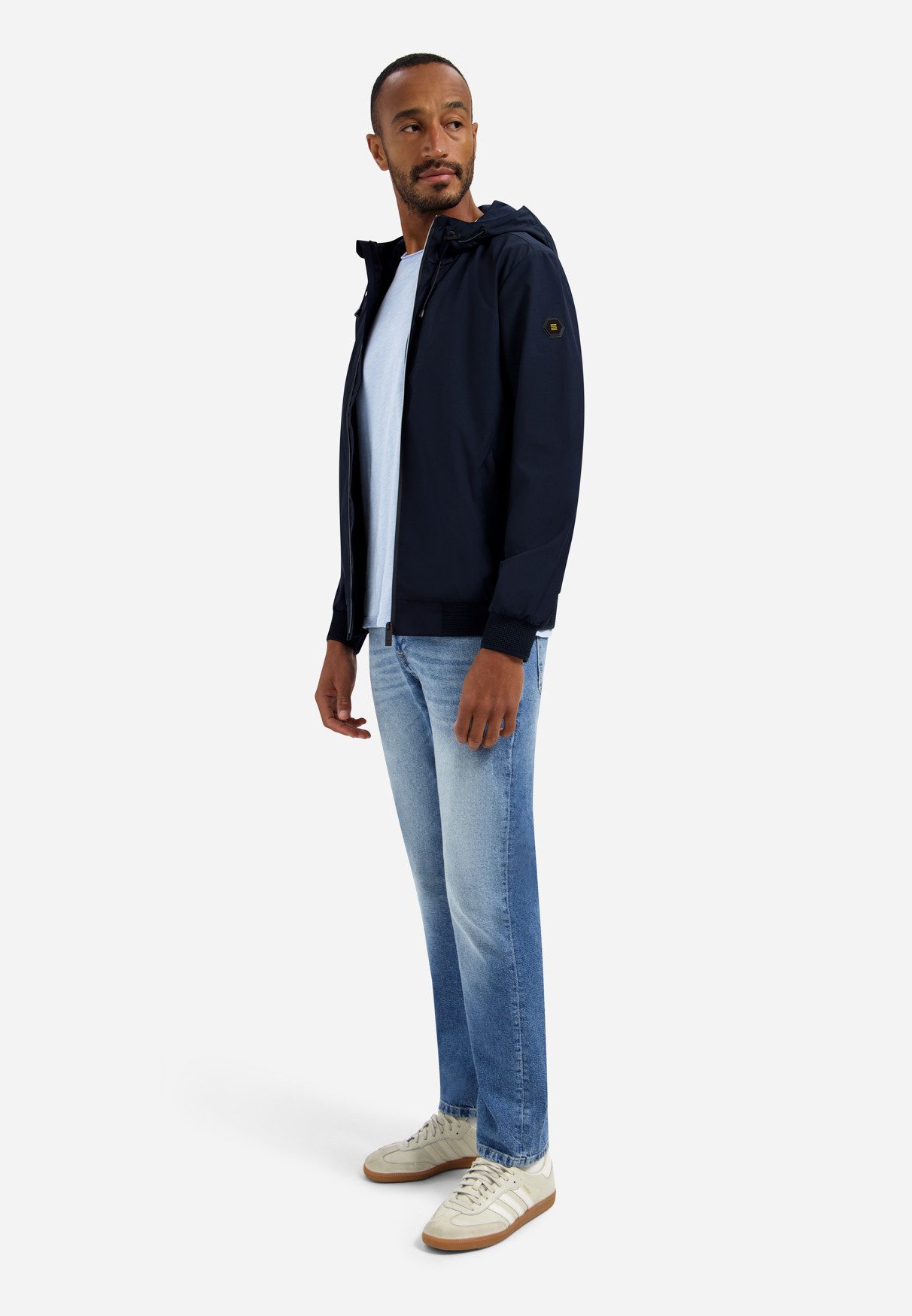 NO EXCESS Blouson Blouson Jacke - Jacke Herren - Kapuzenjacke - Übergangsjacke - leichte