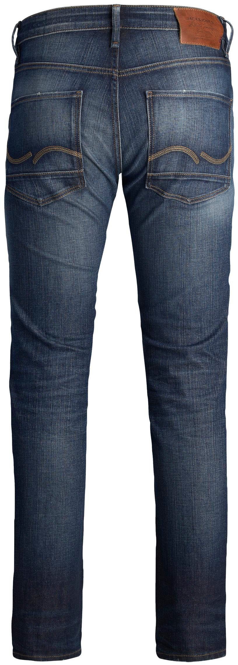 Jack & Jones Slim-fit-Jeans TIM blue DAVIS denim