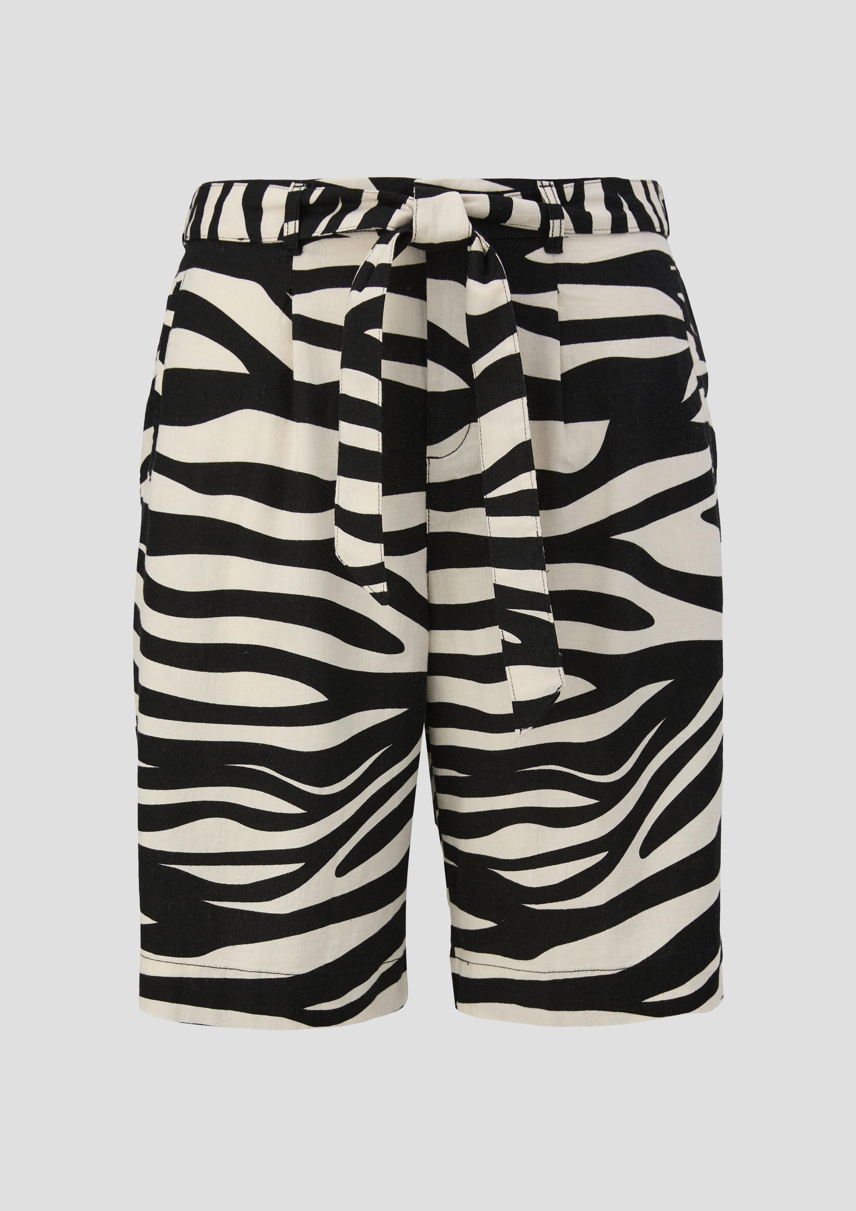 s.Oliver Shorts Shorts aus Leinenmix günstig online kaufen