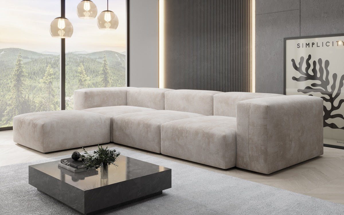Luxusbetten24 Sofa Designer L Sofa Snug günstig online kaufen