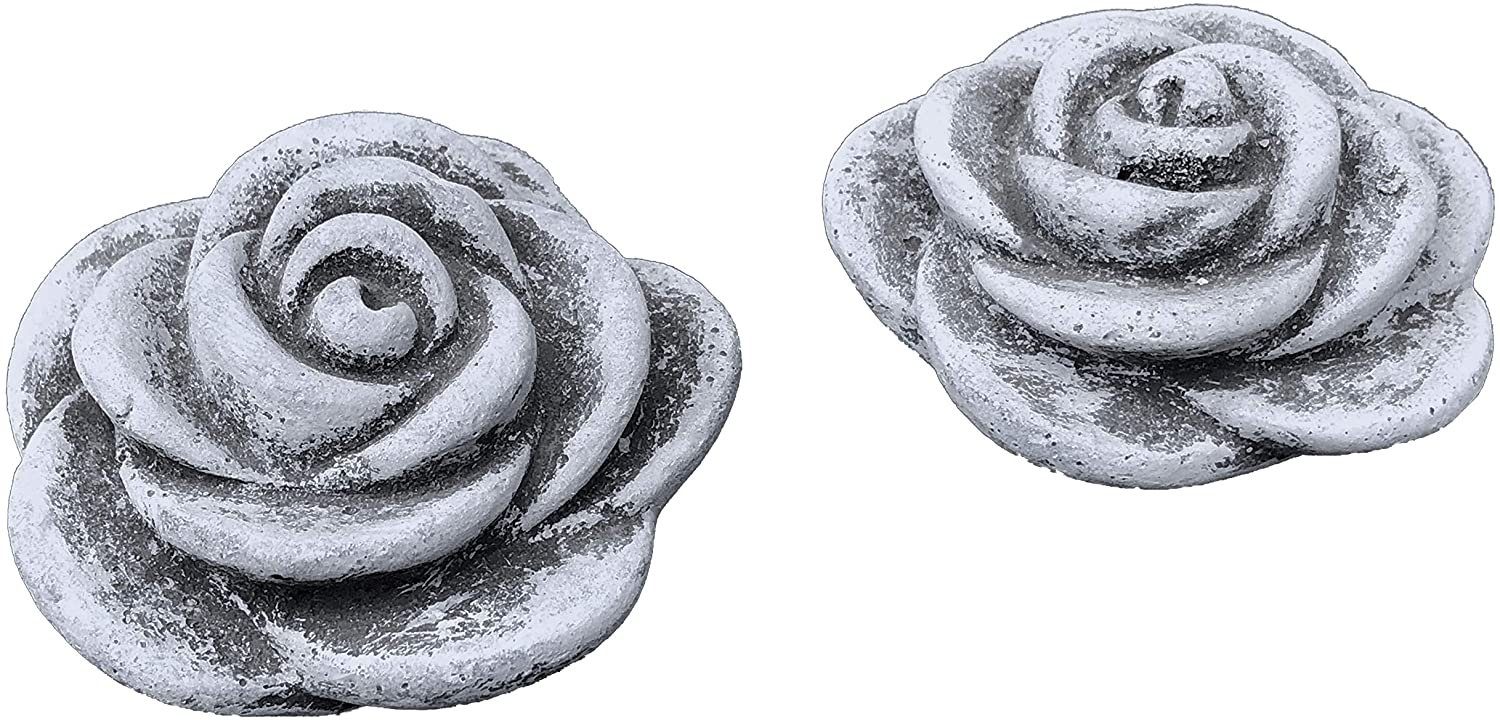 Stone and Style Gartenfigur Frostfeste Steinblüten 2er-Set klein 7cm