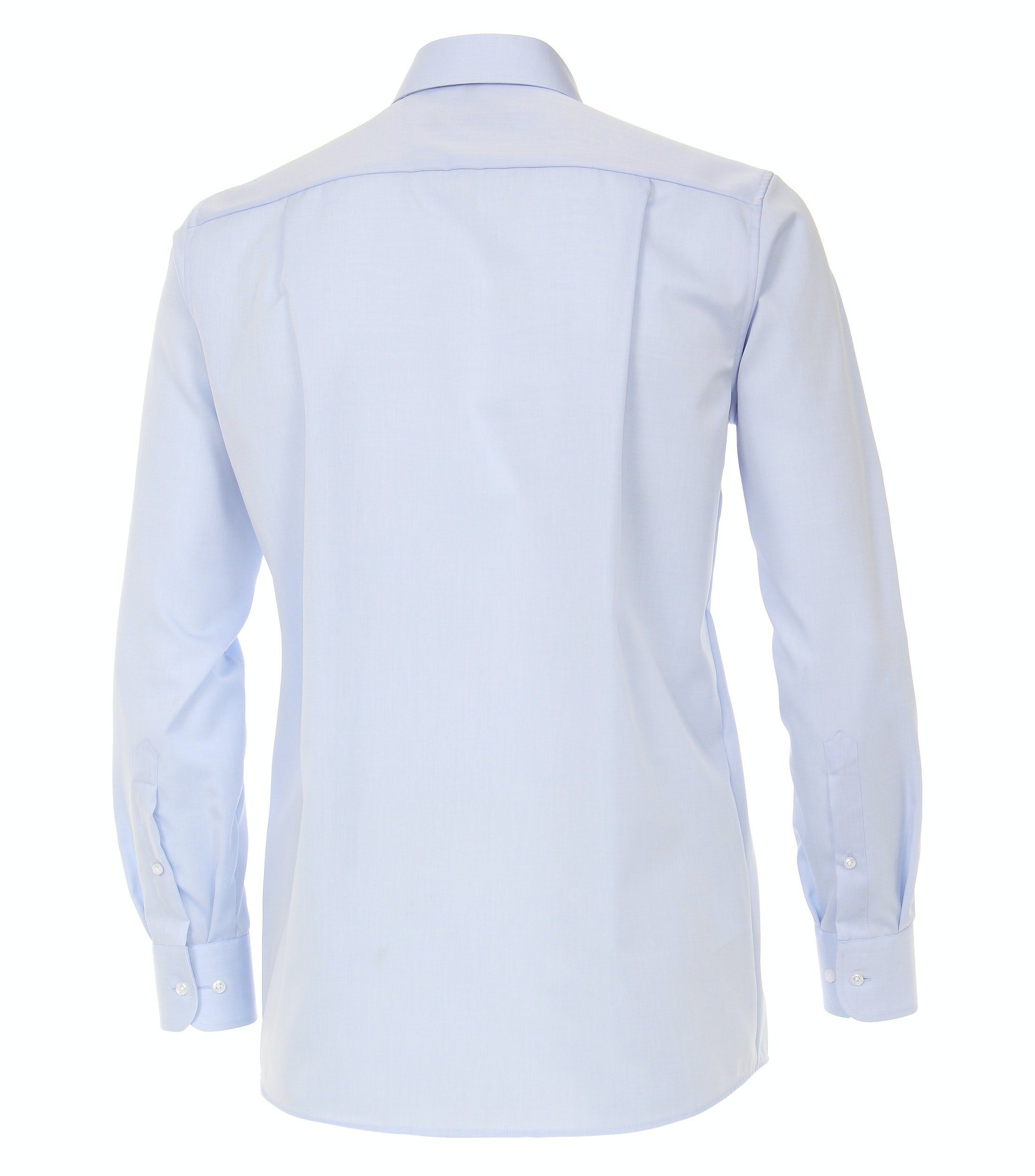 - - CASAMODA - Businesshemd Einfarbig - Businesshemd Comfort Langarm Hellblau Fit Himmelblau