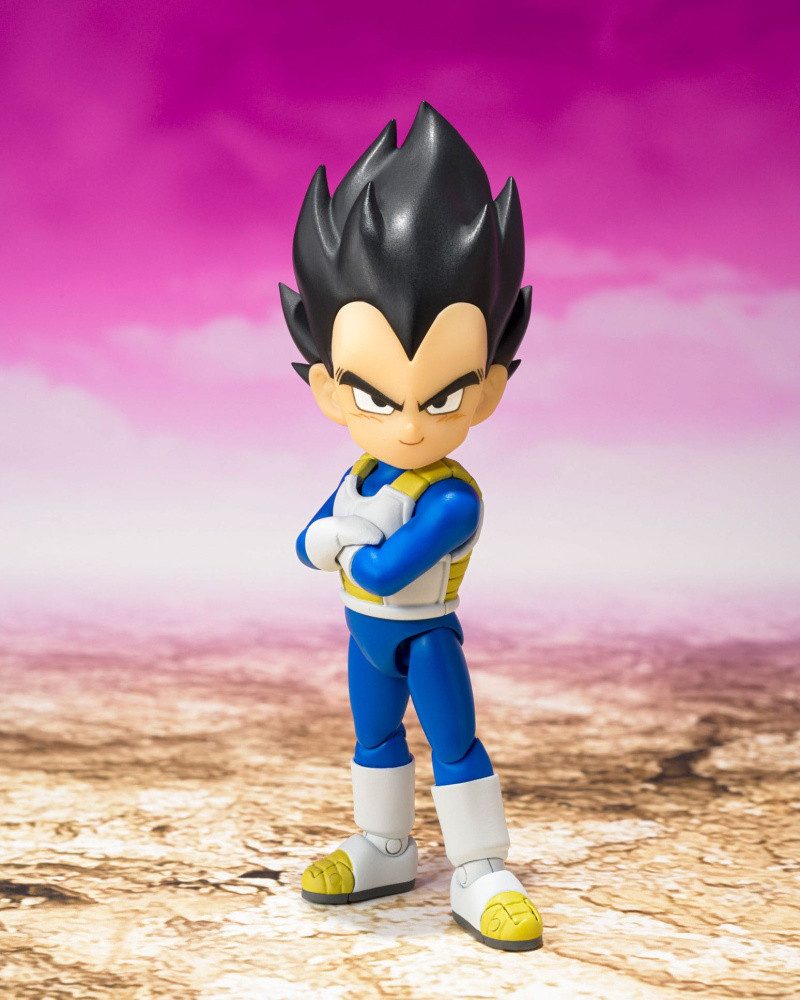 Bandai Tamashii Nations Actionfigur Dragon Ball Daima S.H.Figuarts Actionfigur Vegeta Mini 7 cm