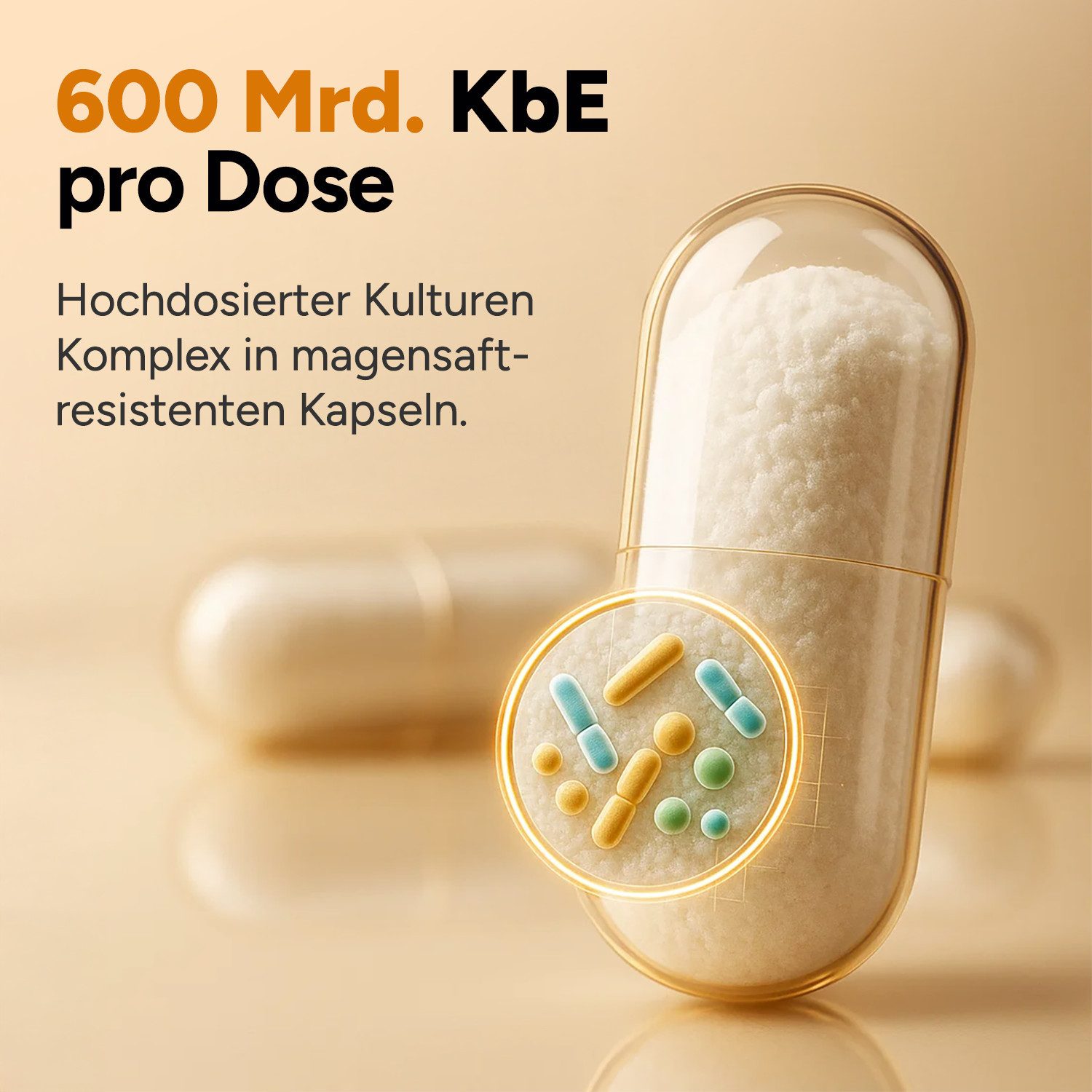 NaroVital Flora Plus Kulturen komplex 23 Bakterienstämme für den Darm - 60 Kapseln, 60 St.