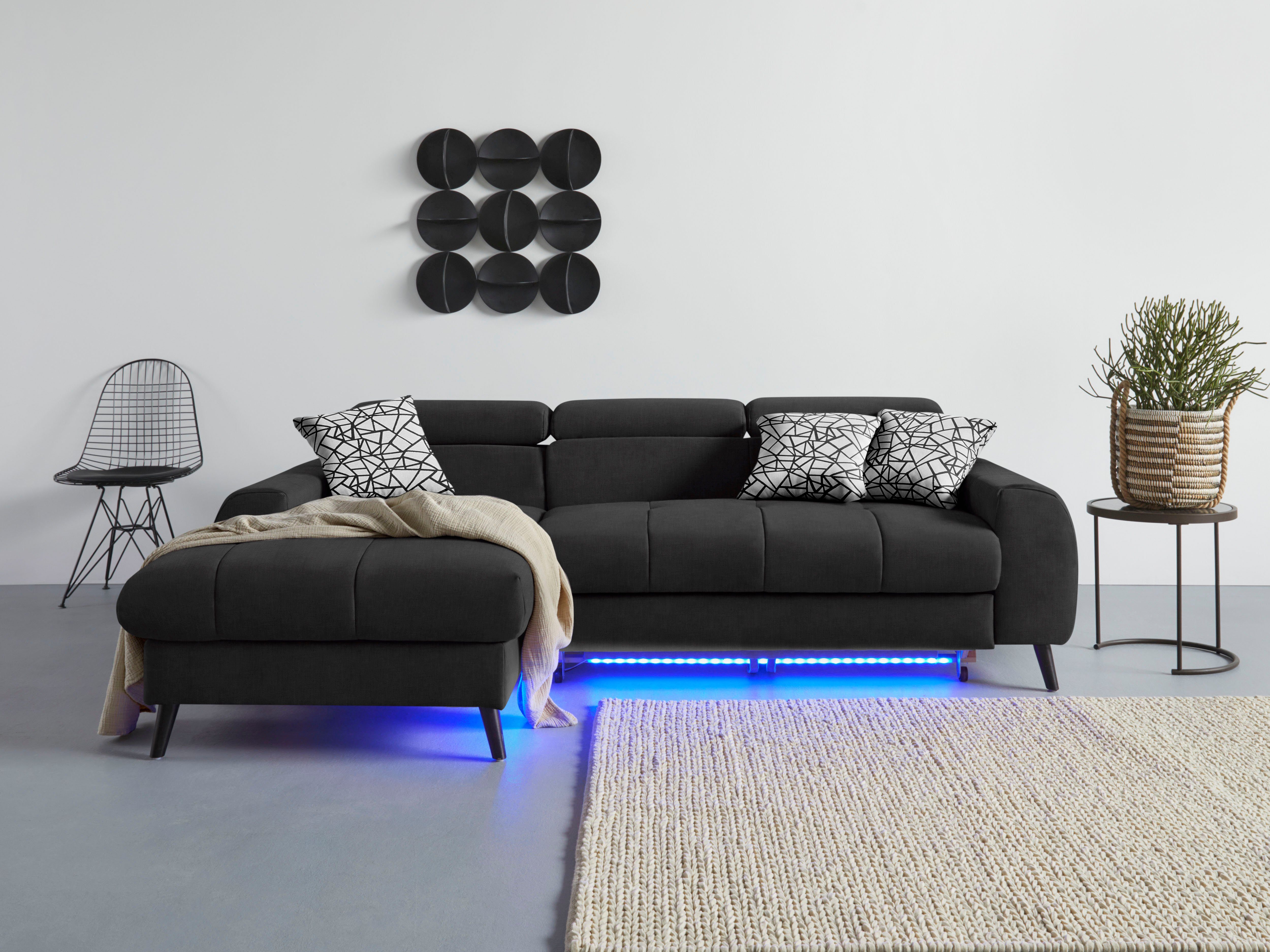 COTTA Ecksofa Mia L-Form mit 3 günstig online kaufen