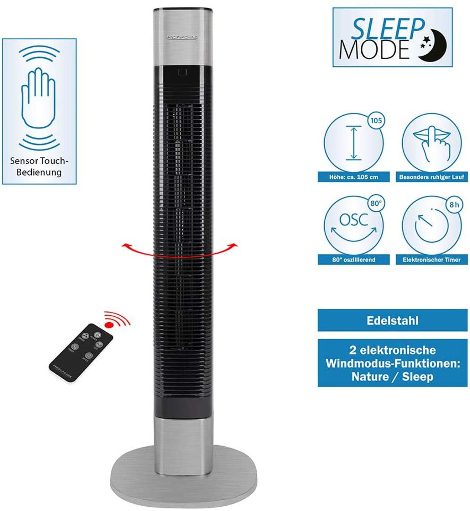 ProfiCare Turmventilator PC-TVL 3068 günstig online kaufen