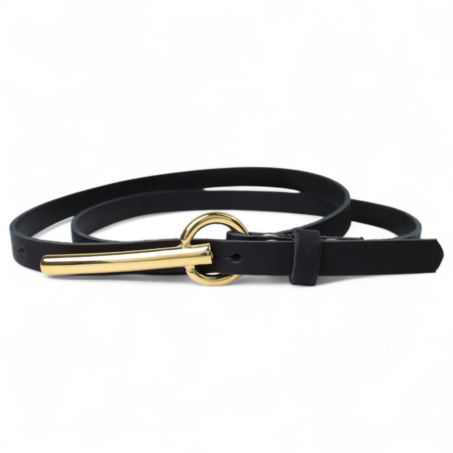 FRONHOFER Ledergürtel 18164 (1-St) 1,5 cm schmaler Rindsledergürtel, elegan günstig online kaufen