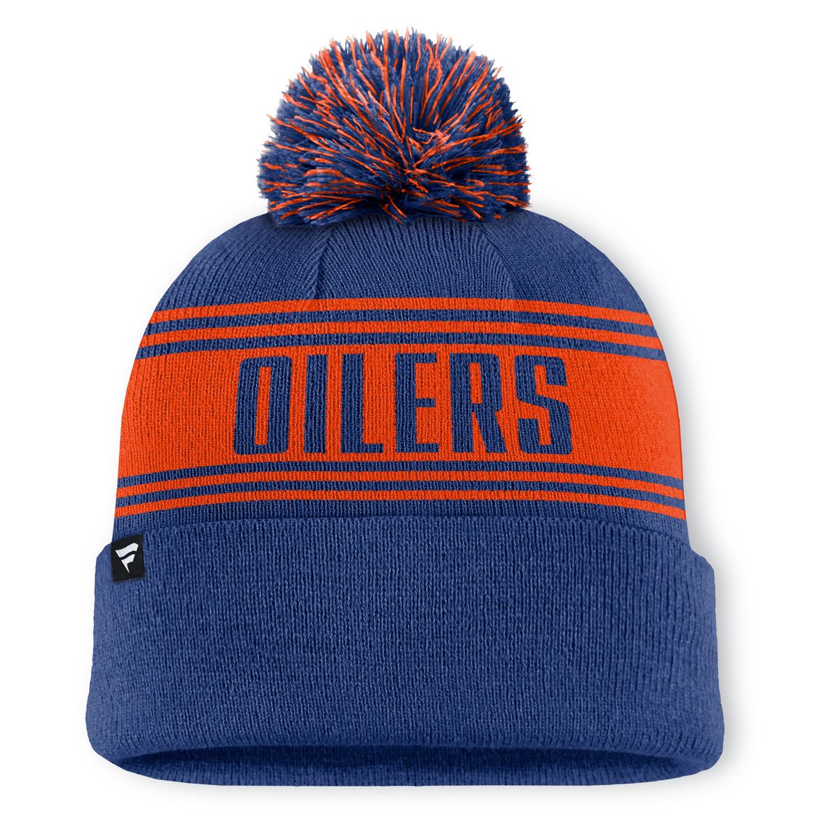 Fanatics Bommelmütze Fanatics Mütze Edmonton Oilers A/ Beanie Cuff W/Pom günstig online kaufen