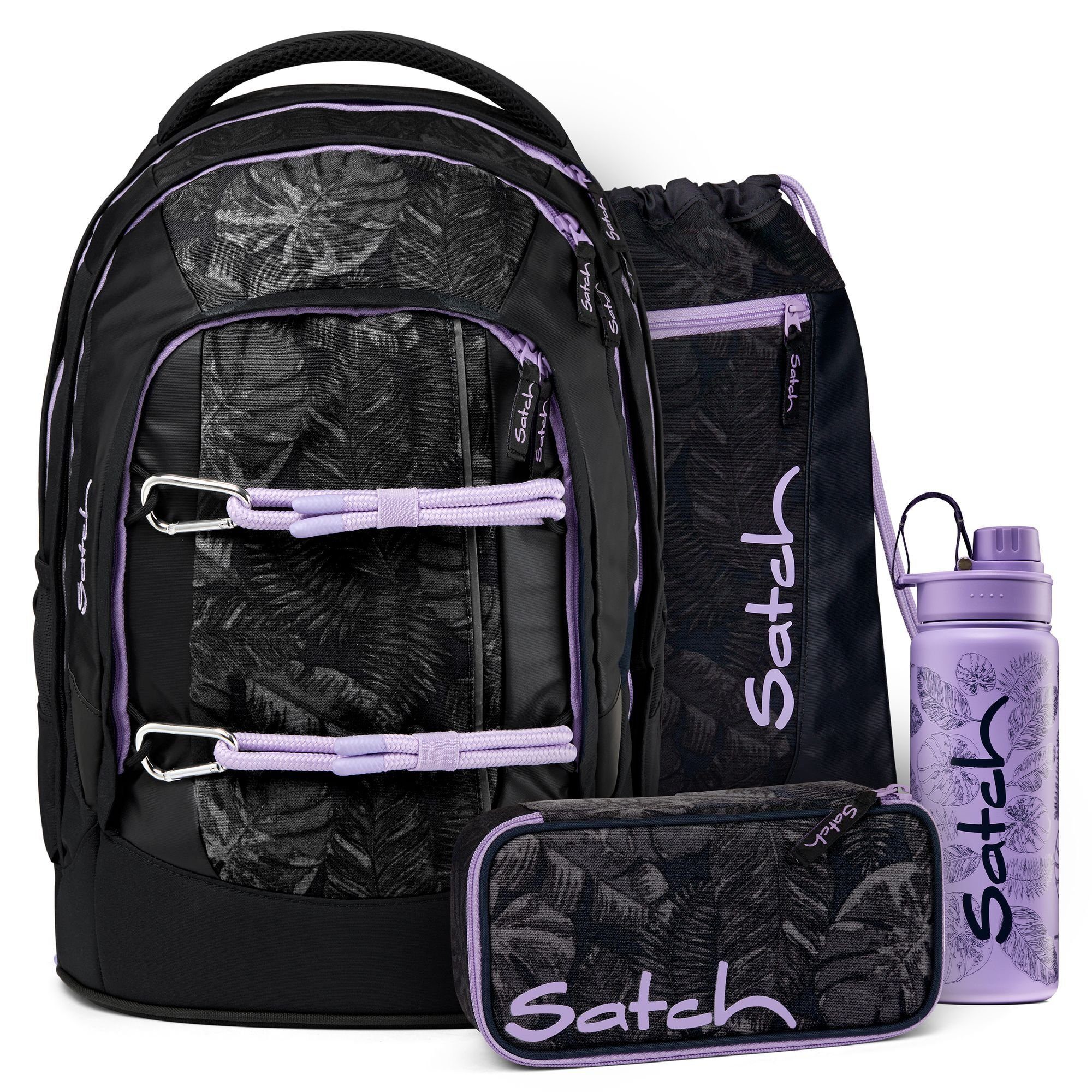 Satch Schulrucksack Pack Betty Grey Set