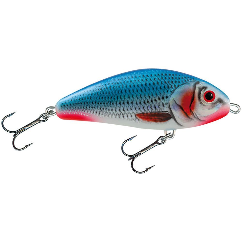 Kunstköder Salmo Fatso Wobbler Pullbait Bleeding Blue Shad BBS