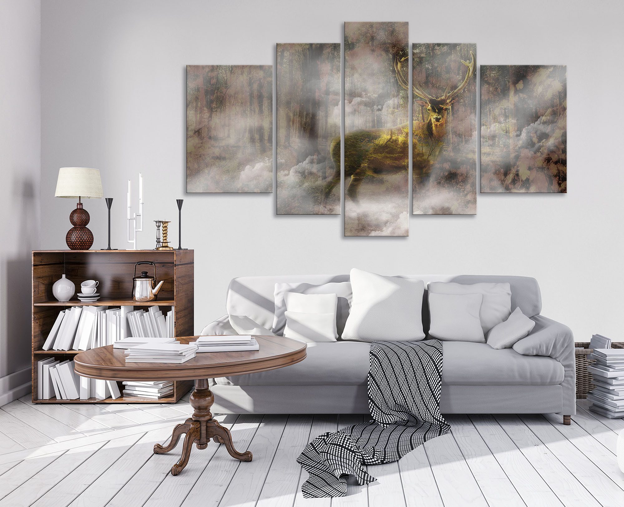 Wallarena Leinwandbild SET Groß XXL Wandbilder günstig online kaufen