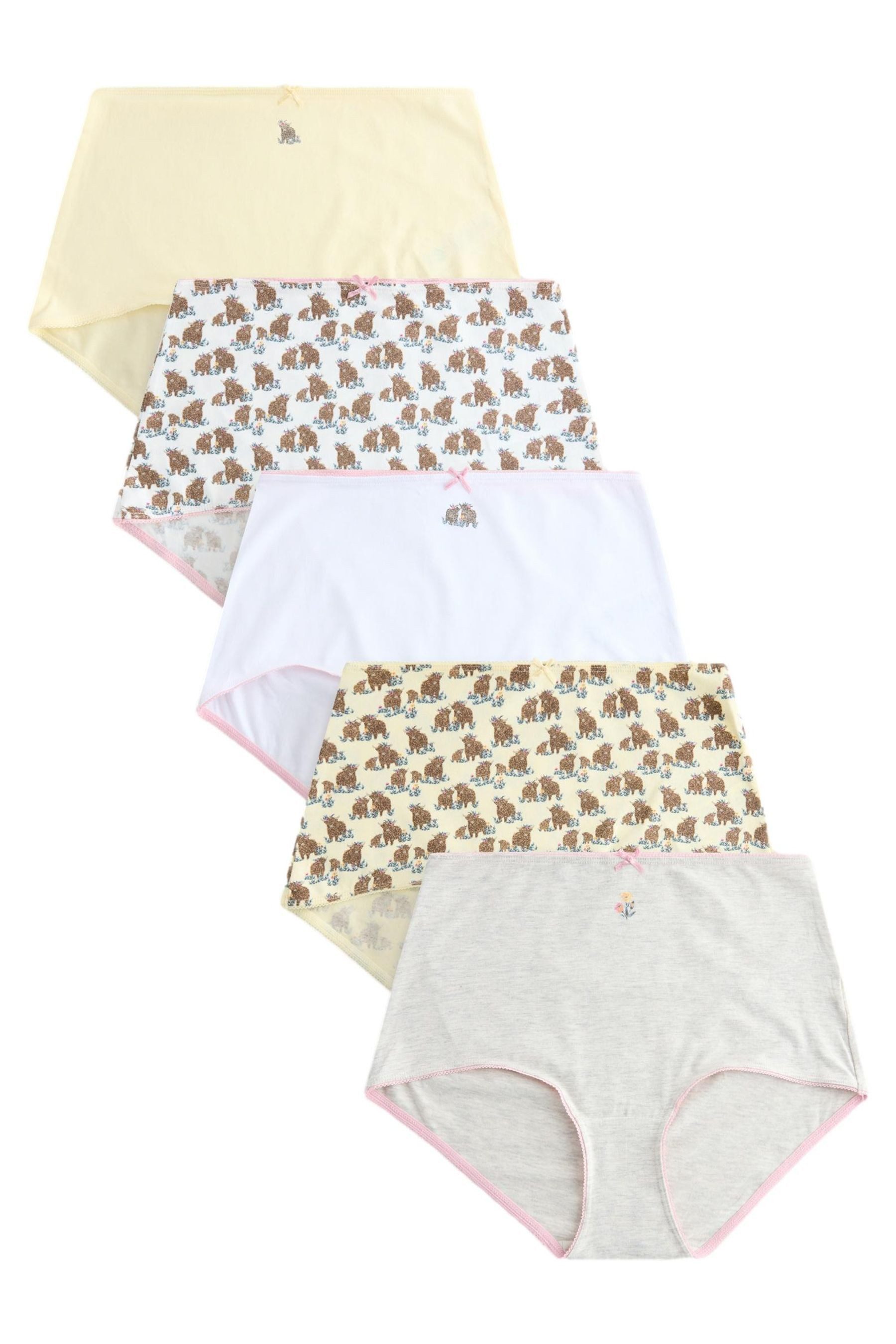 Taillenslip Maxi-Slips mit hohem Baumwollanteil, 5er-Pack