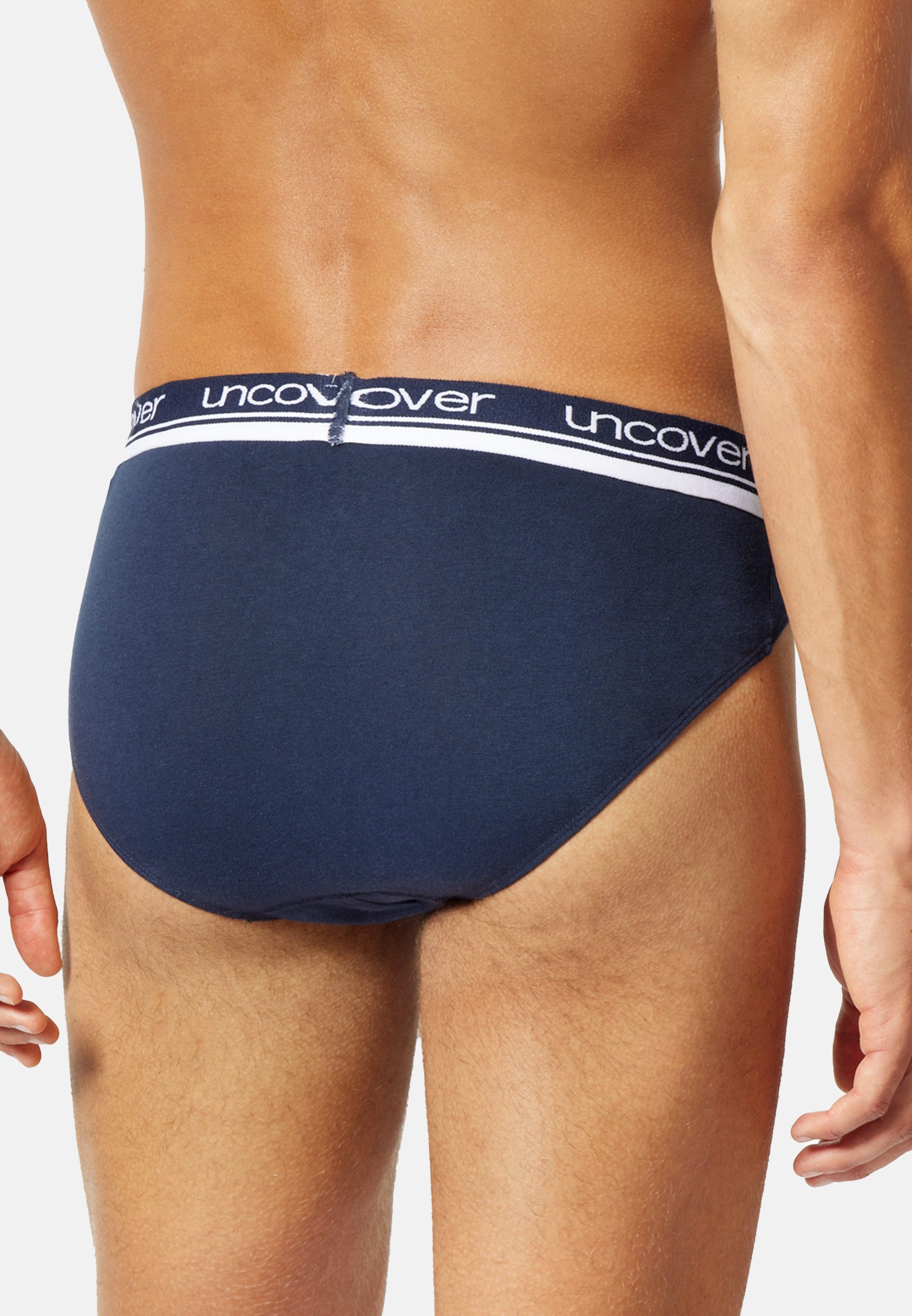 uncover by SCHIESSER Slip 6er Pack Basic (Spar-Set, 6-St) Rio Slip / Unterhose - Baumwolle - ohne Eingriff