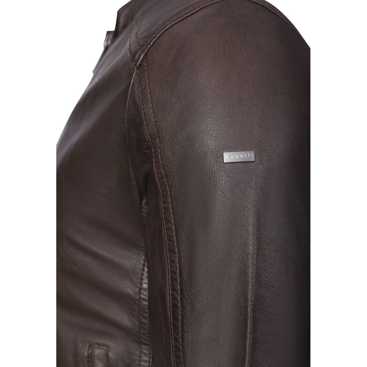 bugatti Lederjacke Amsterdam Herren Bomberjacke, Freizeitjacke, Blazer, Pufferjacke, Übergangsjacke
