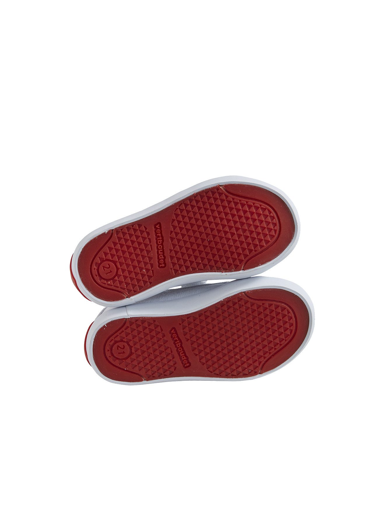 vertbaudet Mädchen Baby Stoffschuhe, Klett Babystiefel
